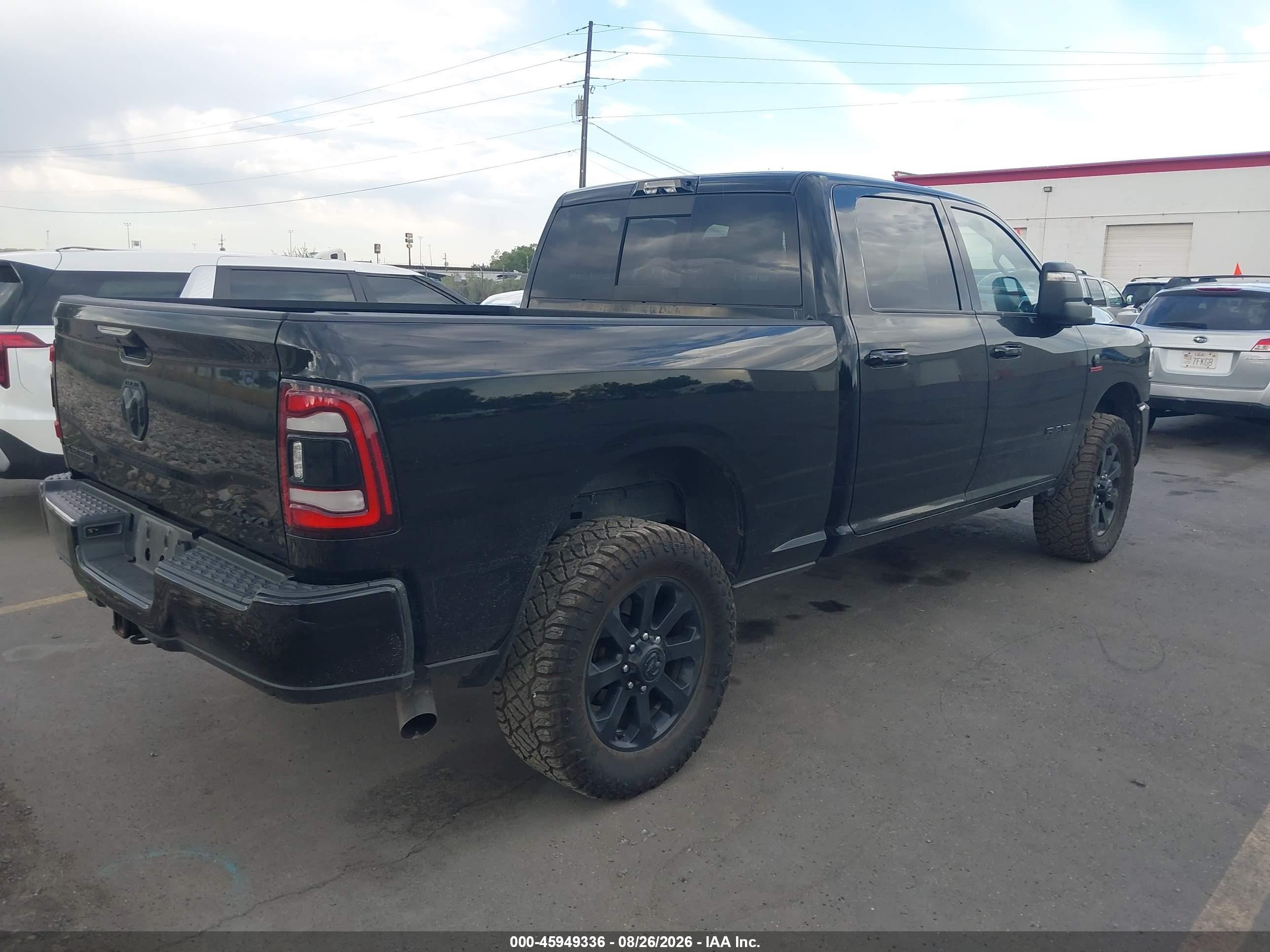 2024 Ram 2500 Laramie  4x4 6'4 Box Black vin: 3C6UR5FL2RG172052