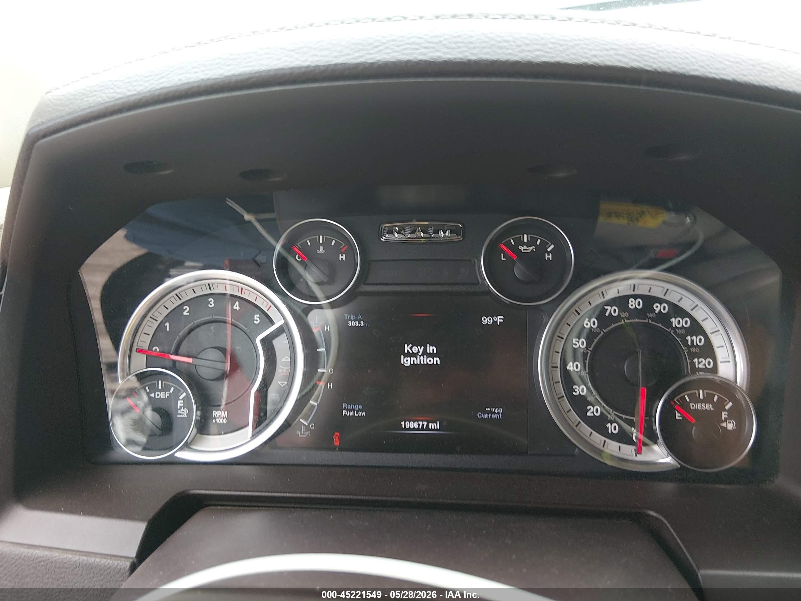 2013 Ram 2500 Laramie Navy vin: 3C6UR5FL3DG615611
