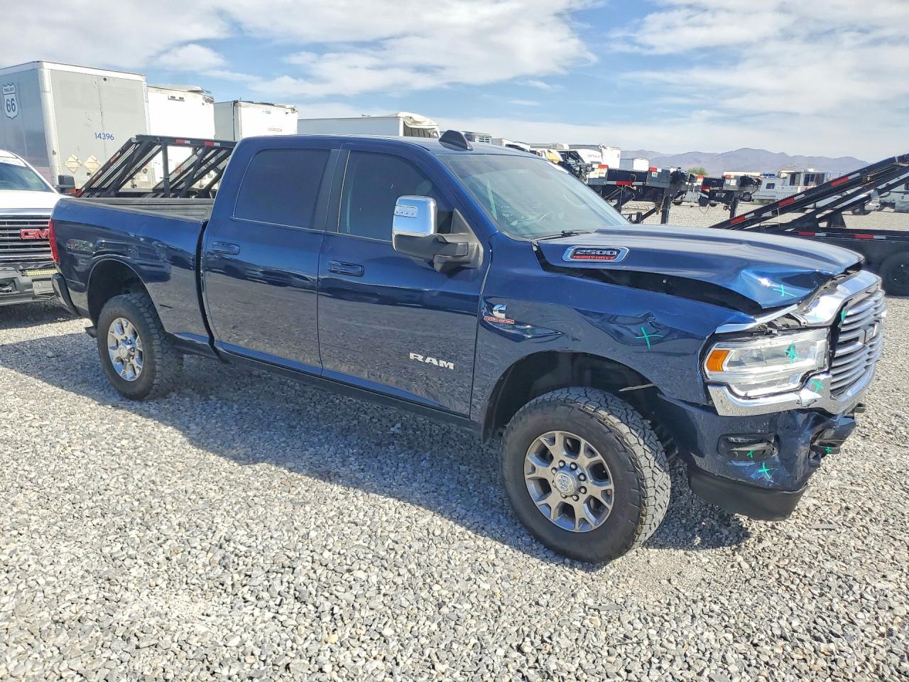 2024 Ram 2500 Laramie Blue vin: 3C6UR5FL3RG146138