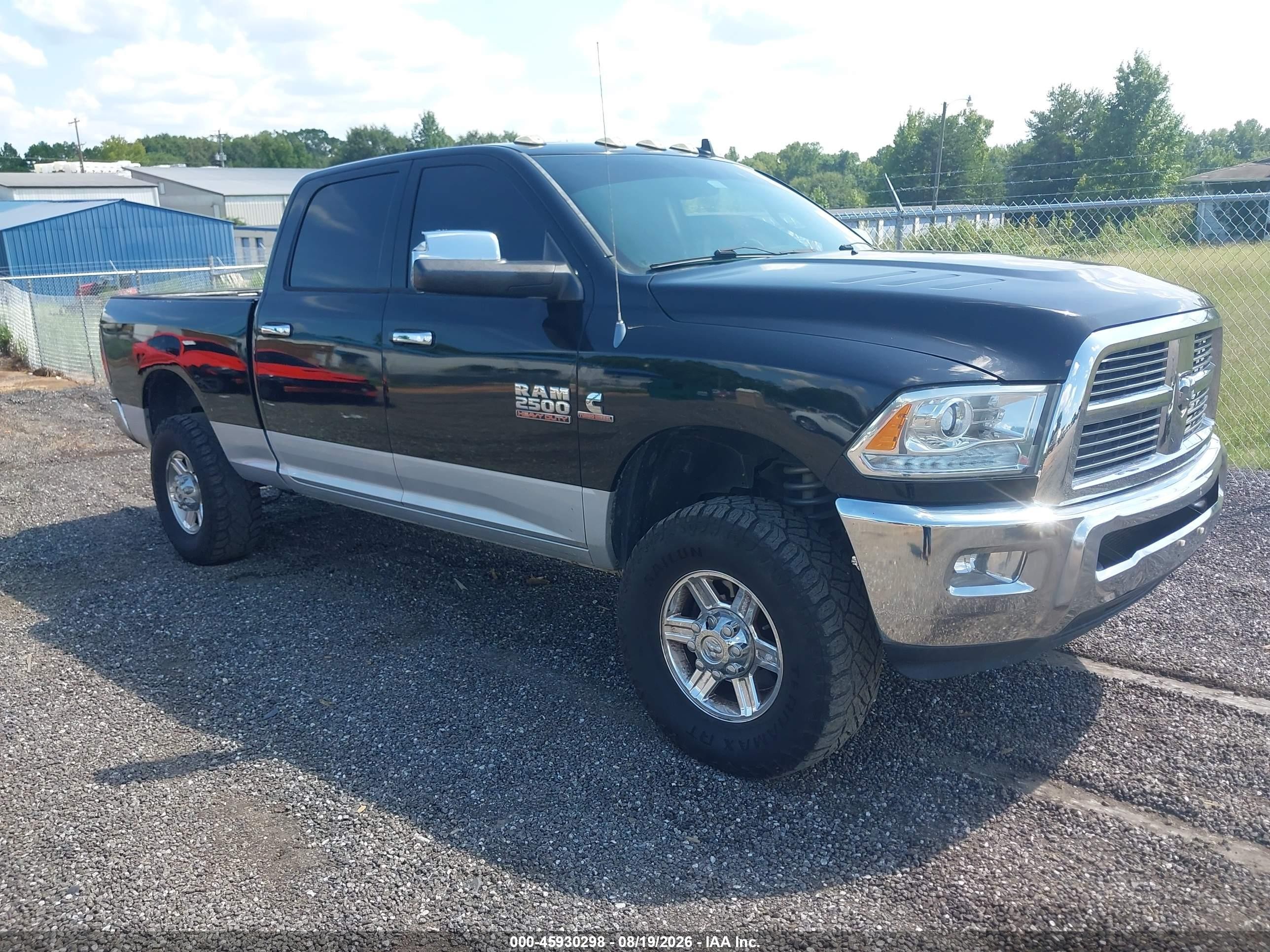 2013 Ram 2500 Laramie Black vin: 3C6UR5FL7DG551606