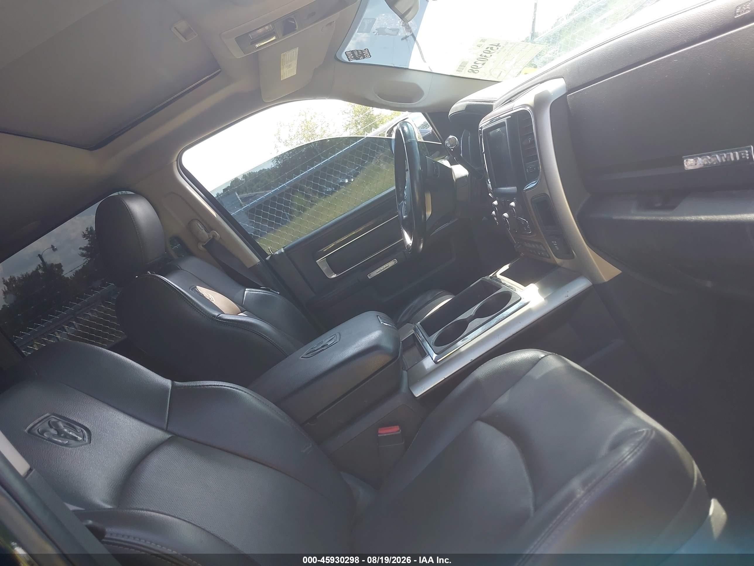 2013 Ram 2500 Laramie Black vin: 3C6UR5FL7DG551606