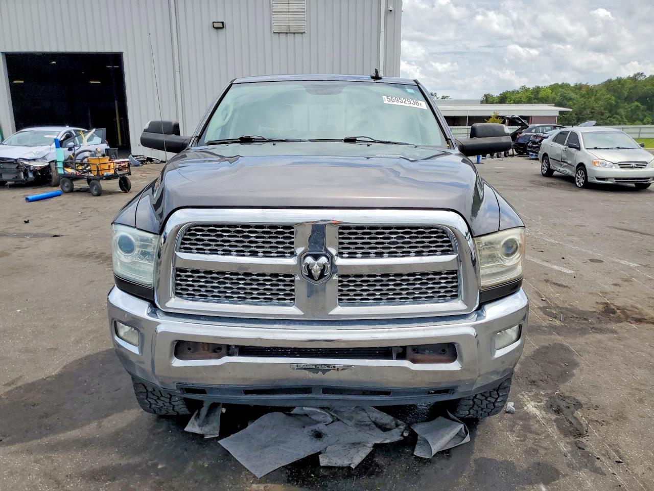 2014 Ram 2500 Laramie Charcoal vin: 3C6UR5FL7EG152602