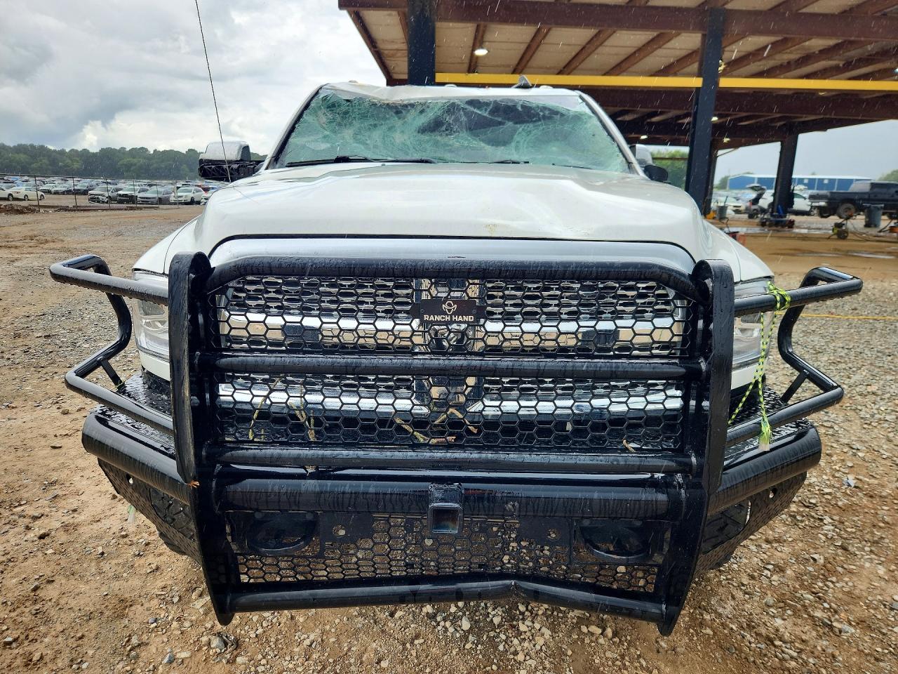 2015 Ram 2500 Laramie White vin: 3C6UR5FL7FG515904