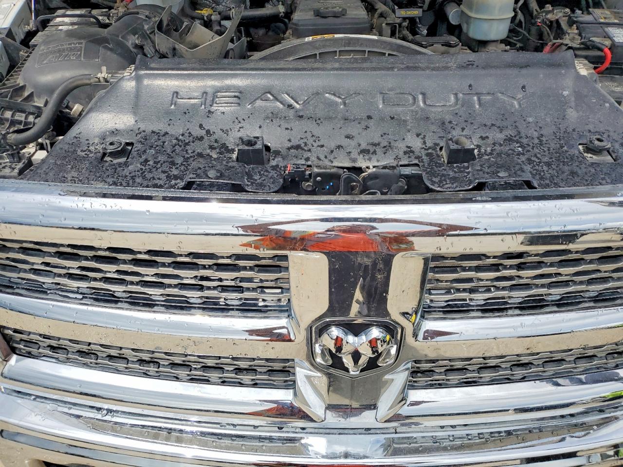 2015 Ram 2500 Laramie White vin: 3C6UR5FL7FG646721