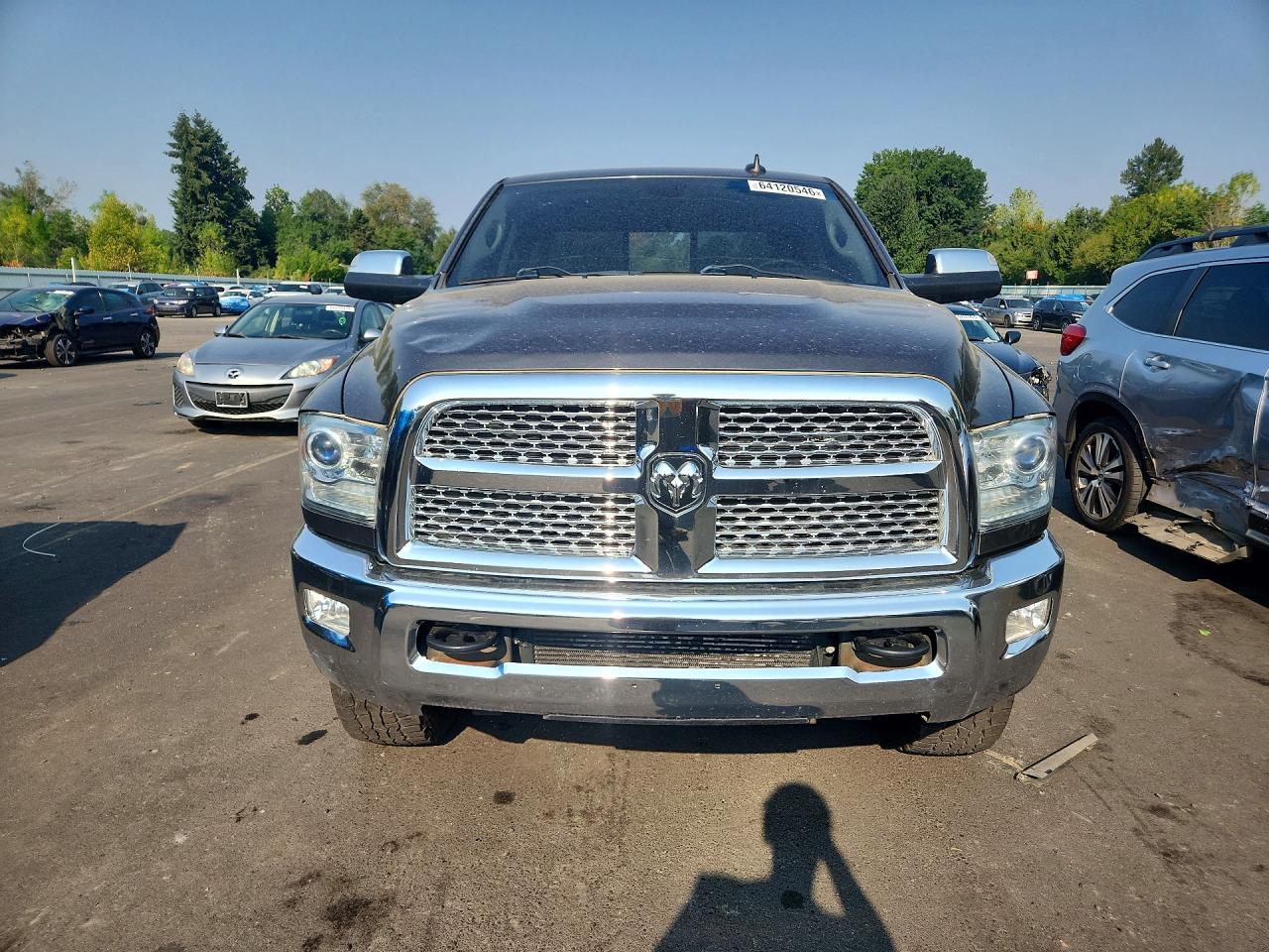 2015 Ram 2500 Laramie Charcoal vin: 3C6UR5FL7FG673076