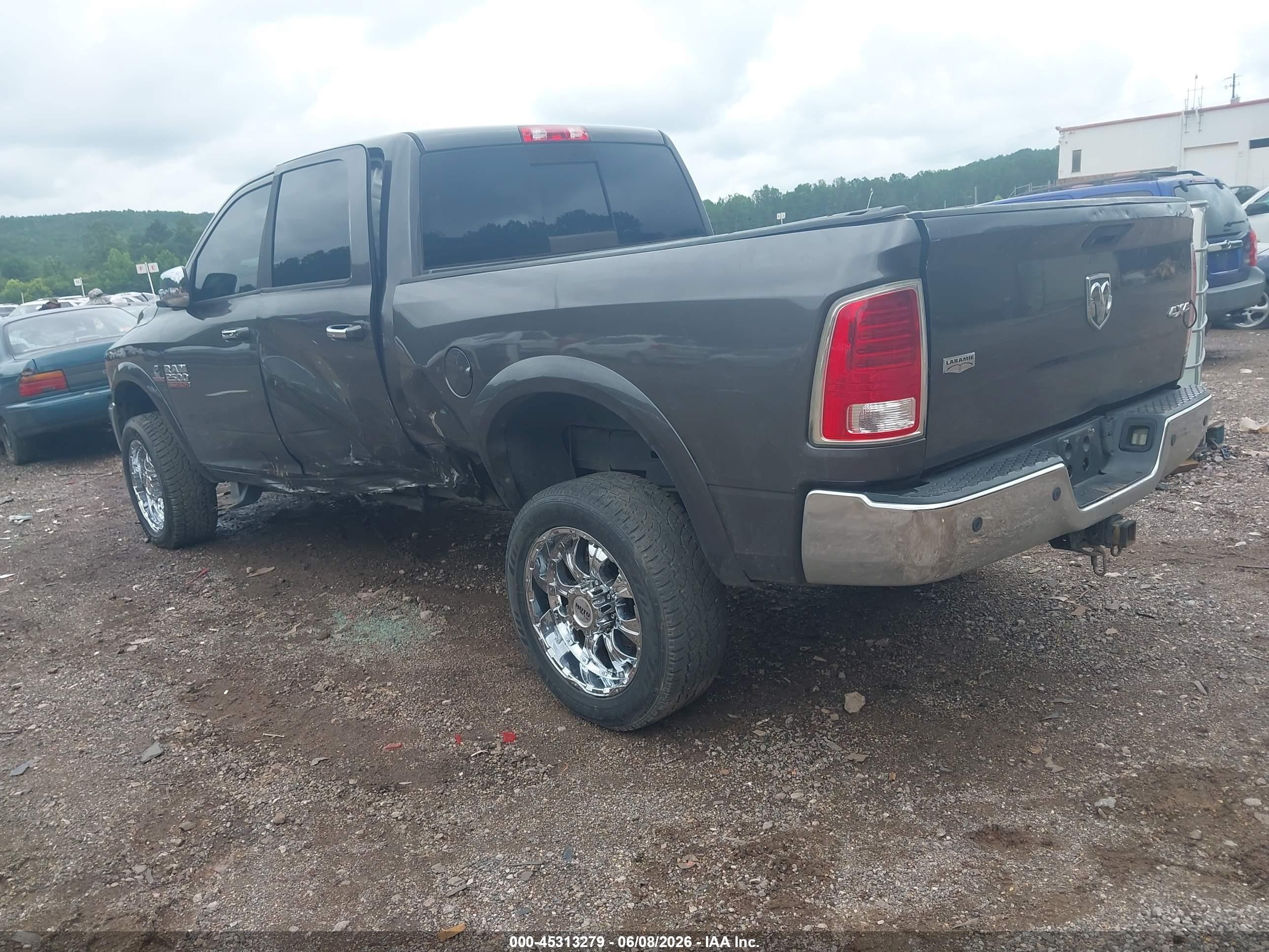 2015 Ram 2500 Laramie Серый vin: 3C6UR5FL9FG603823