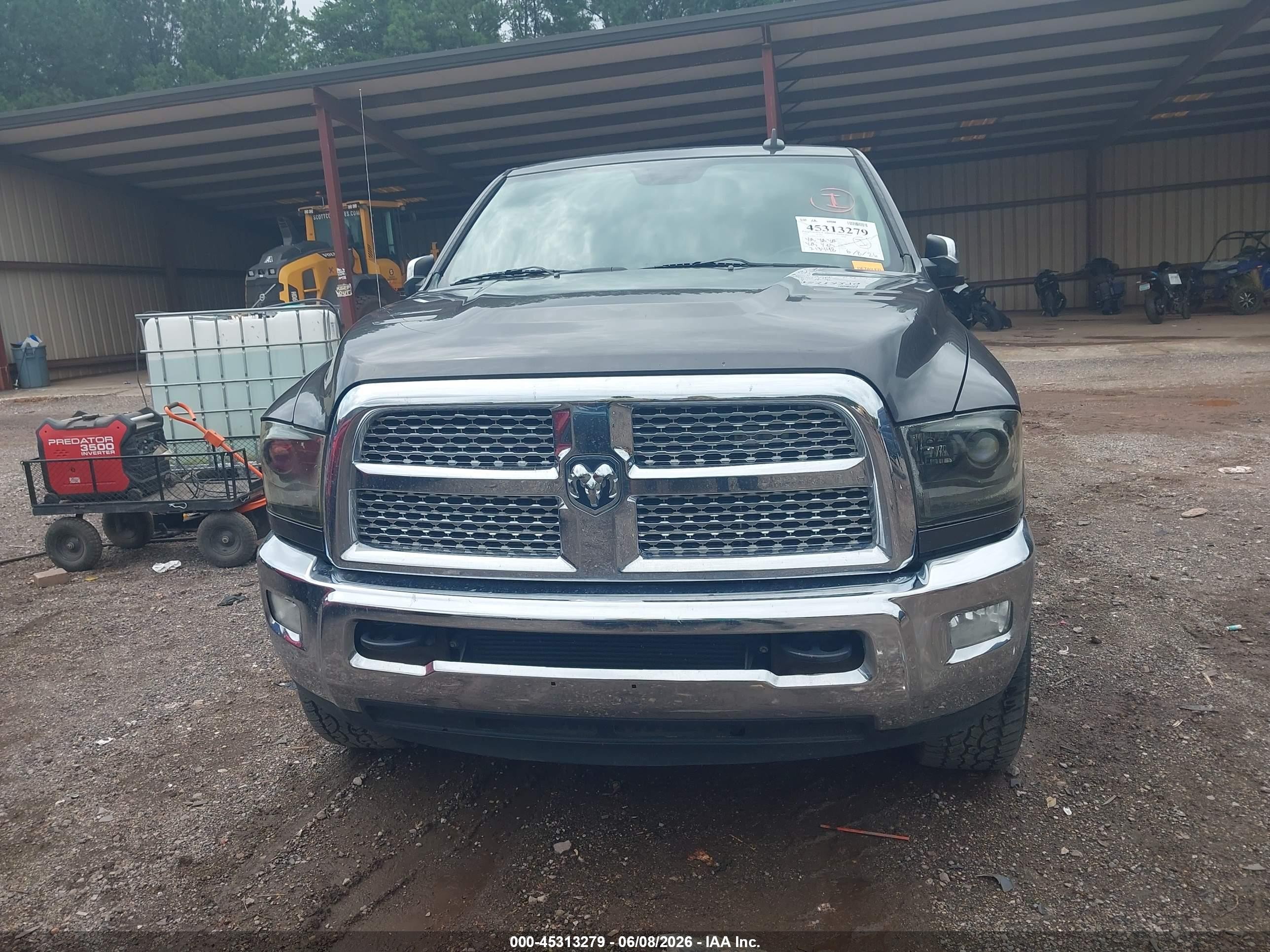 2015 Ram 2500 Laramie Серый vin: 3C6UR5FL9FG603823