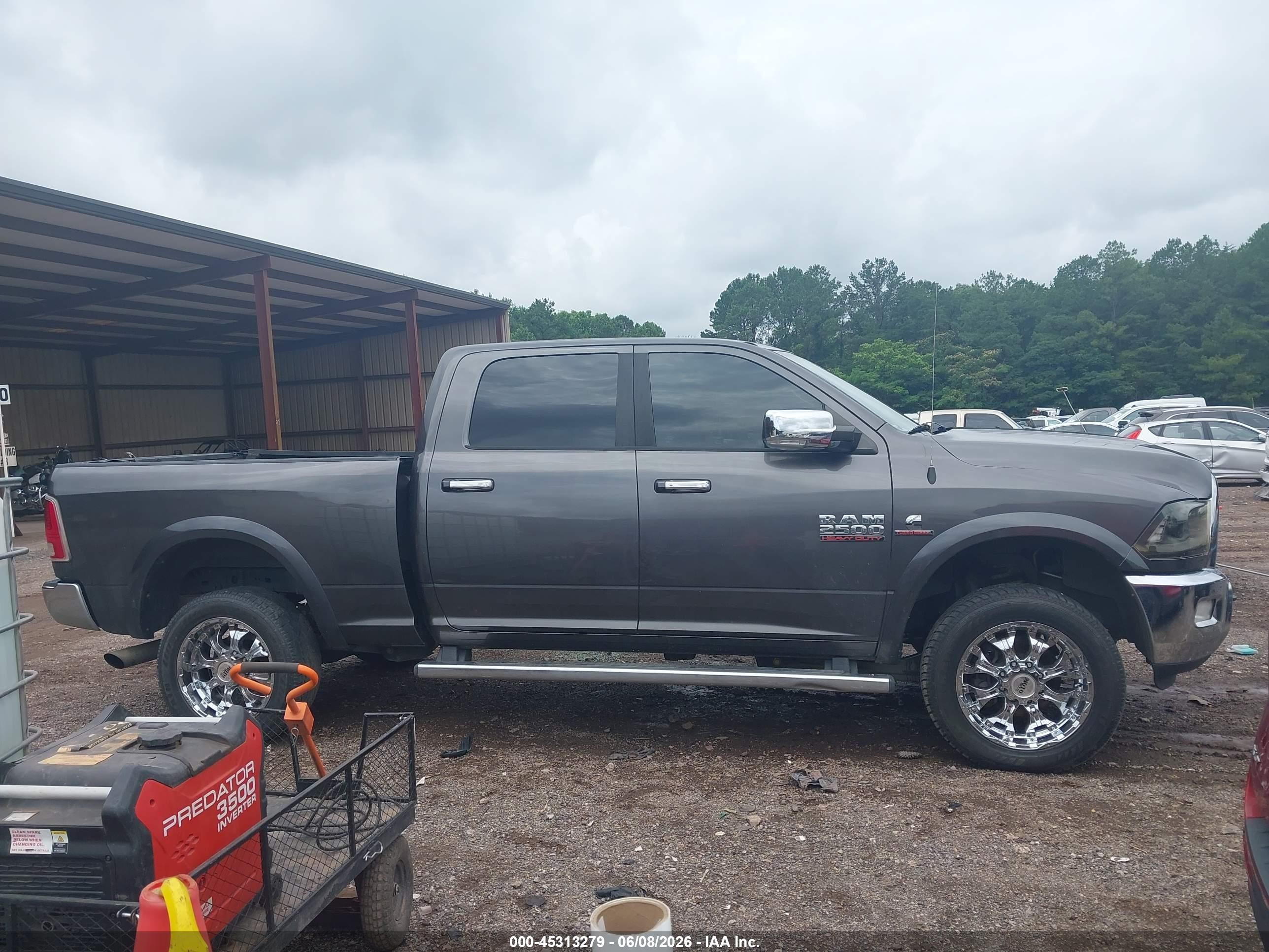 2015 Ram 2500 Laramie Серый vin: 3C6UR5FL9FG603823