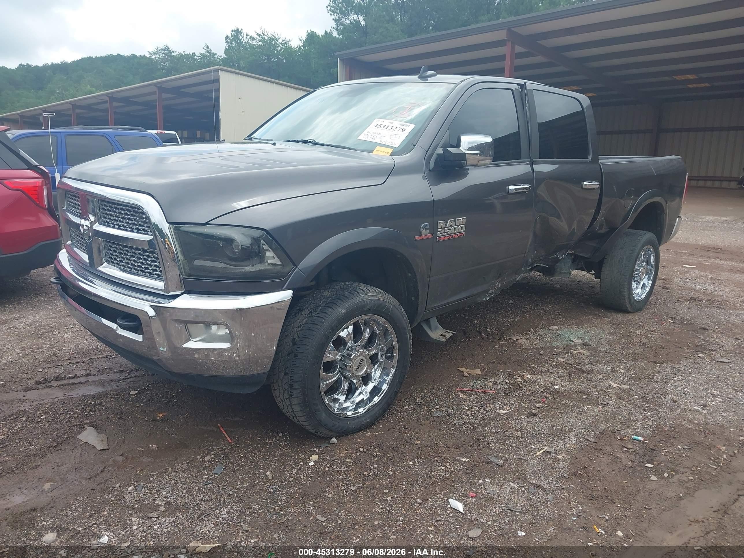 2015 Ram 2500 Laramie Серый vin: 3C6UR5FL9FG603823