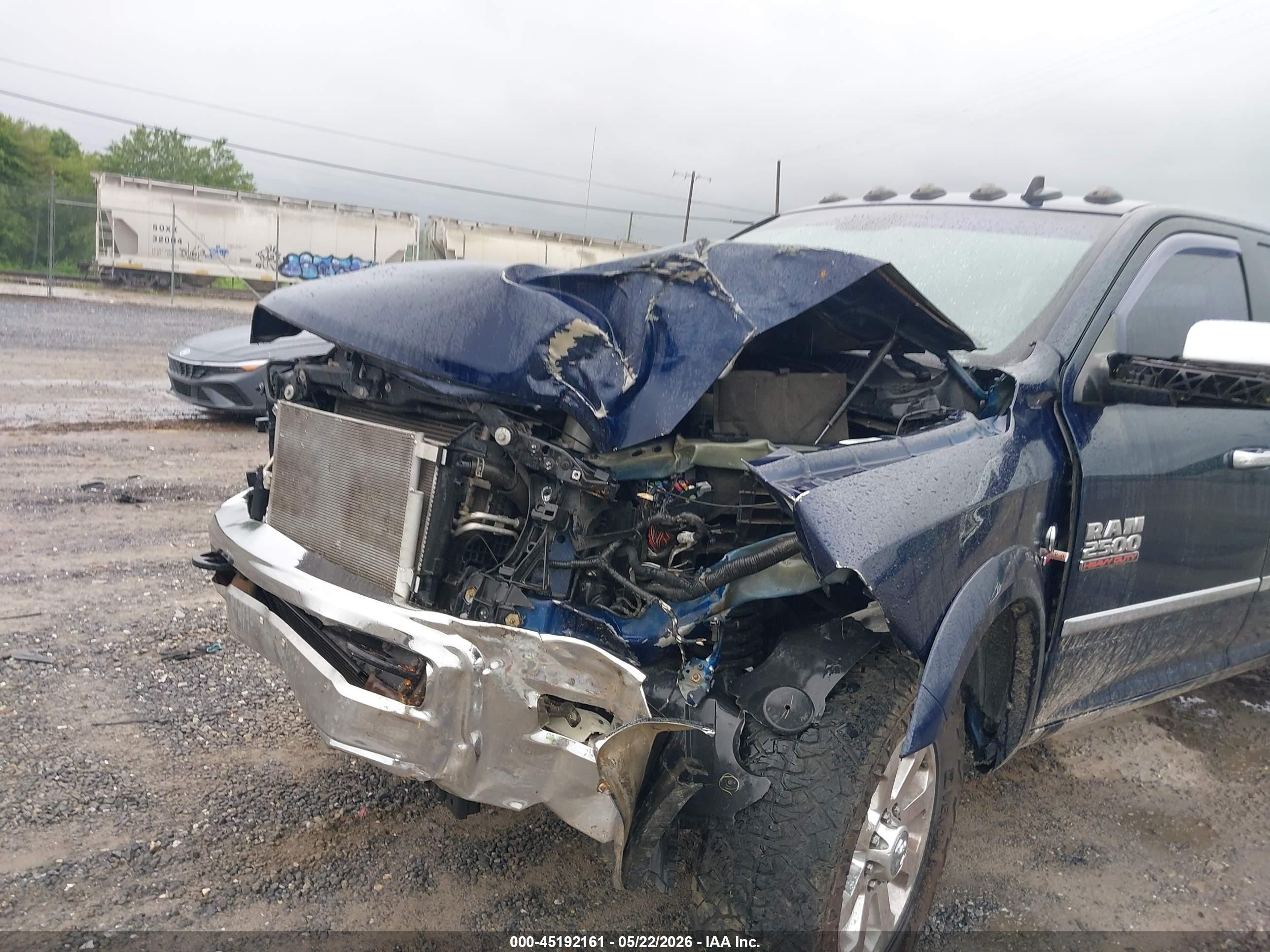 2013 Ram 2500 Laramie Blue vin: 3C6UR5FLXDG614844