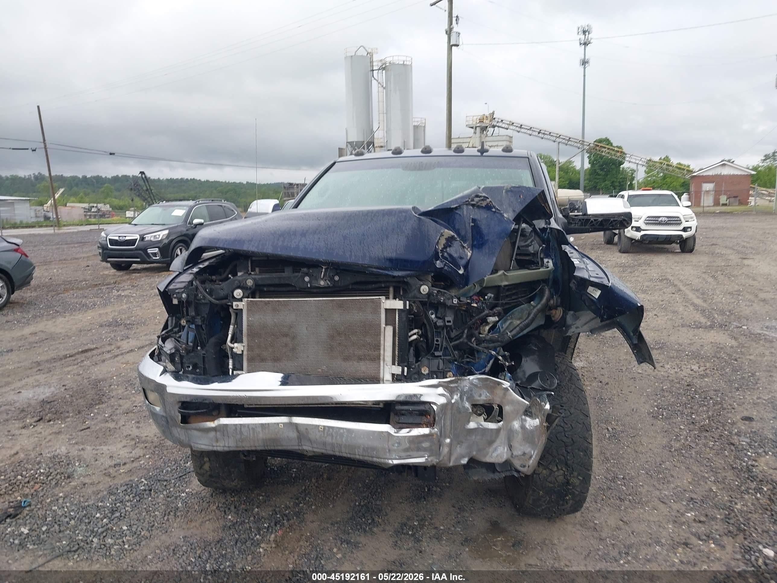 2013 Ram 2500 Laramie Blue vin: 3C6UR5FLXDG614844