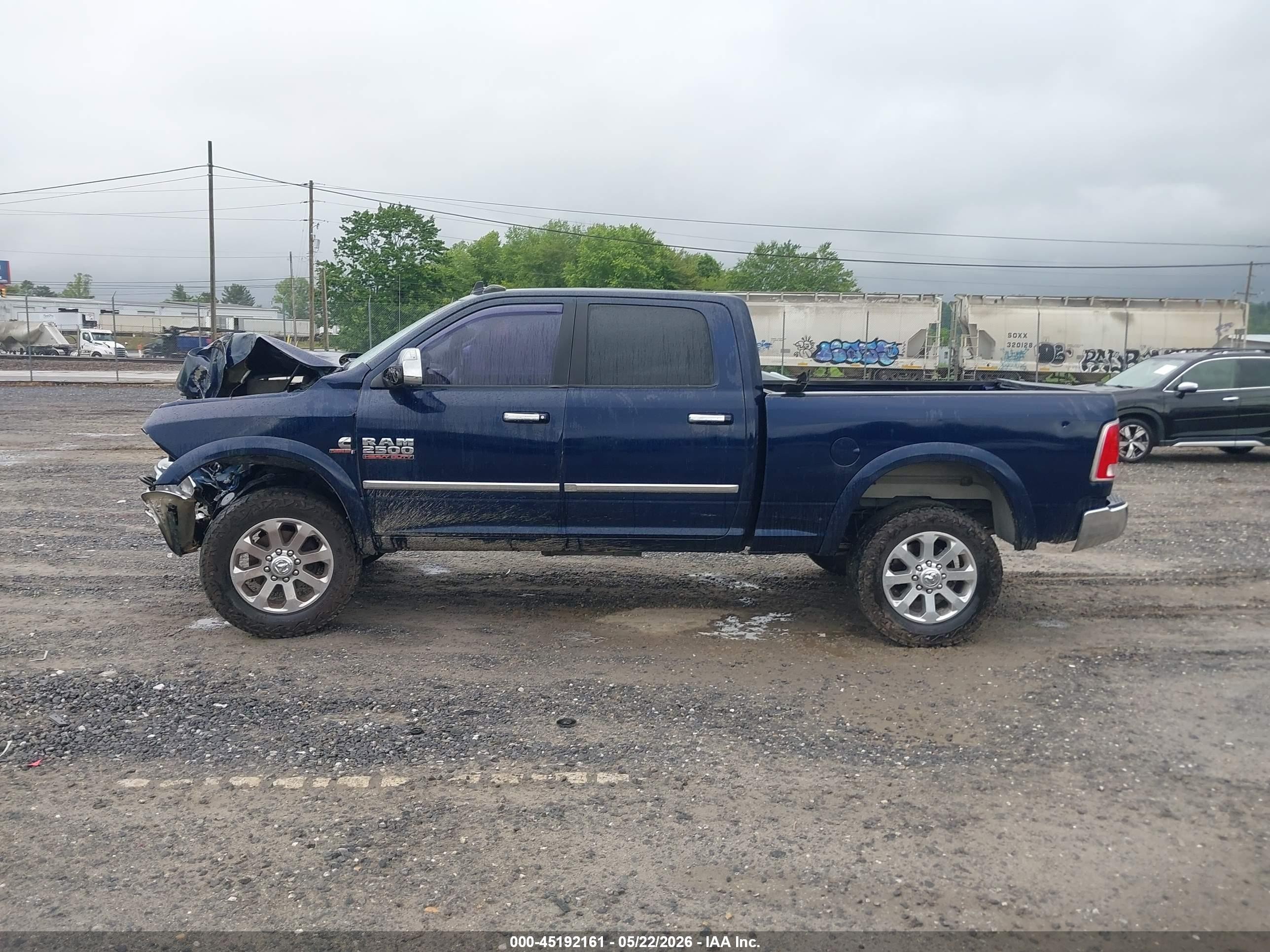 2013 Ram 2500 Laramie Blue vin: 3C6UR5FLXDG614844