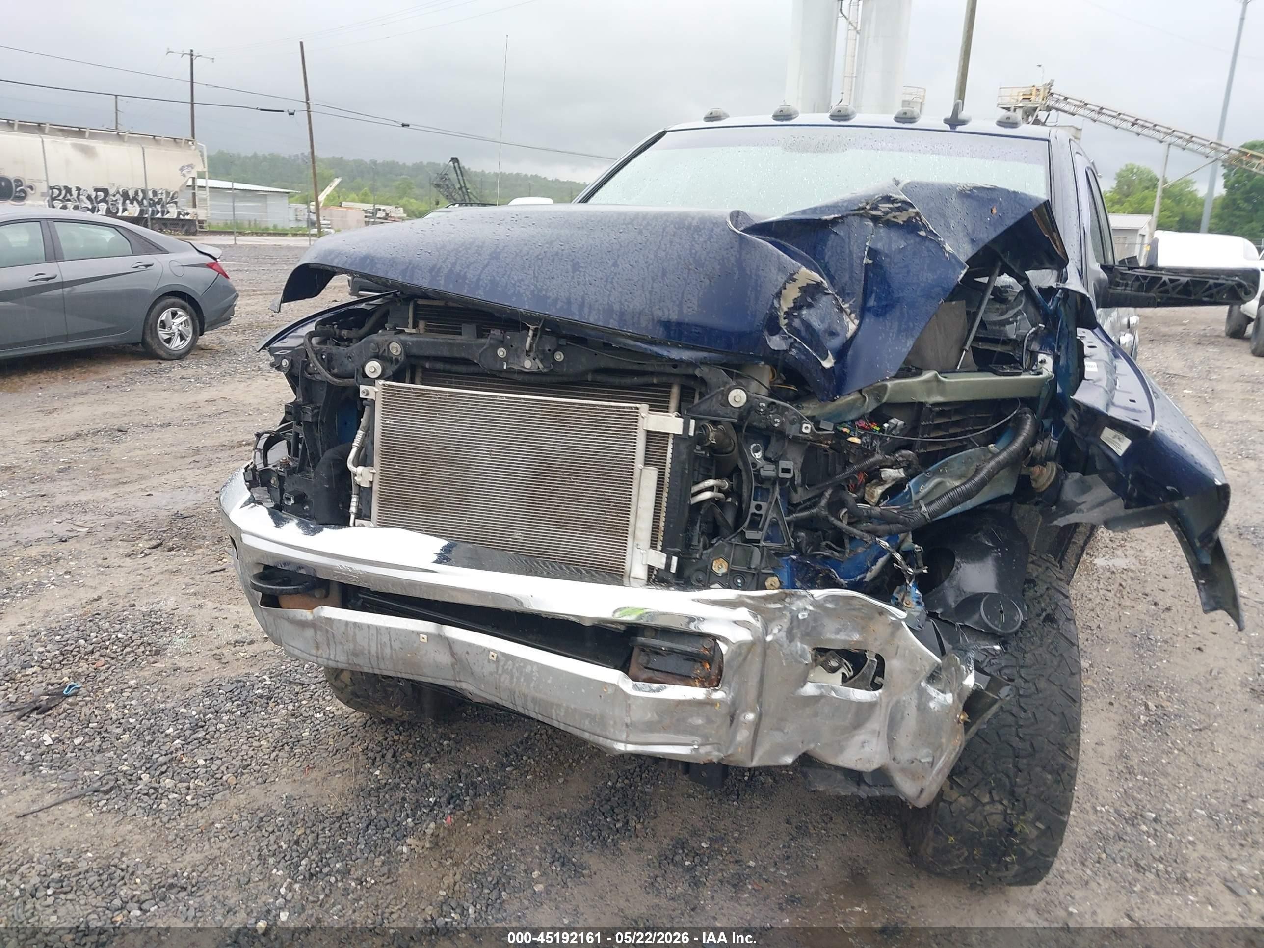 2013 Ram 2500 Laramie Blue vin: 3C6UR5FLXDG614844