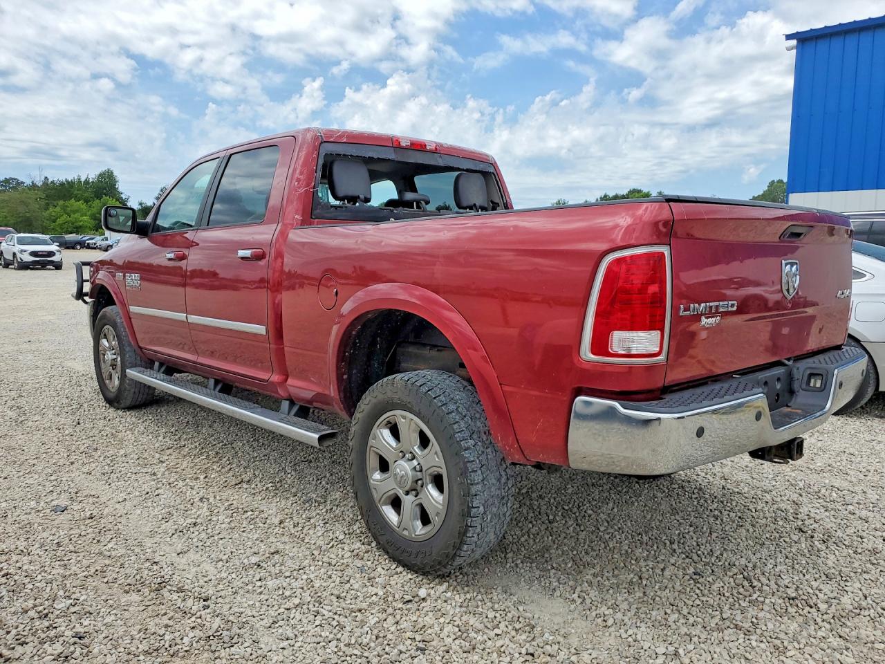 2015 Ram 2500 Longhorn Burgundy vin: 3C6UR5GJ5FG511363