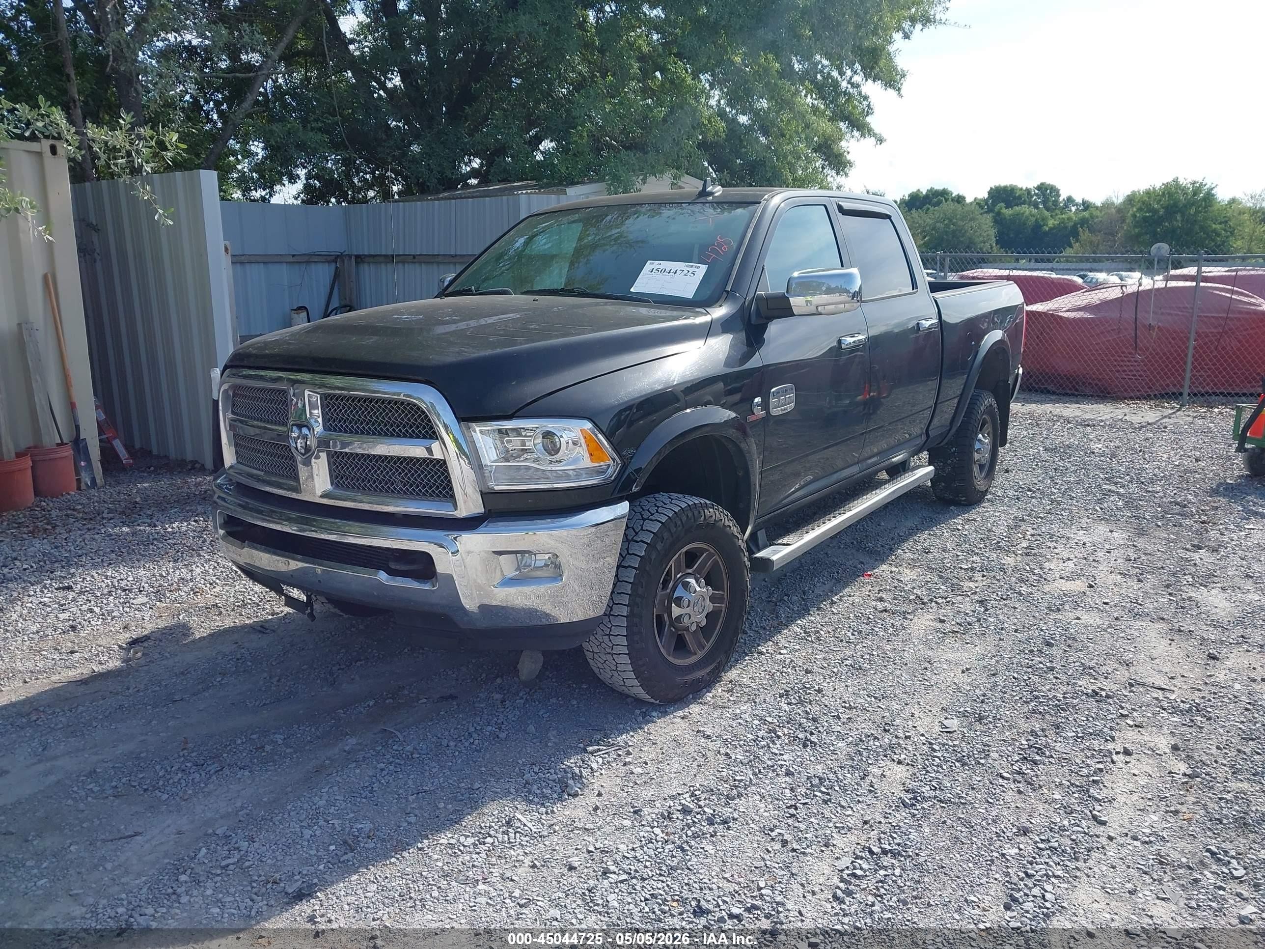 2013 Ram 2500 Laramie Longhorn Black vin: 3C6UR5GL0DG614849