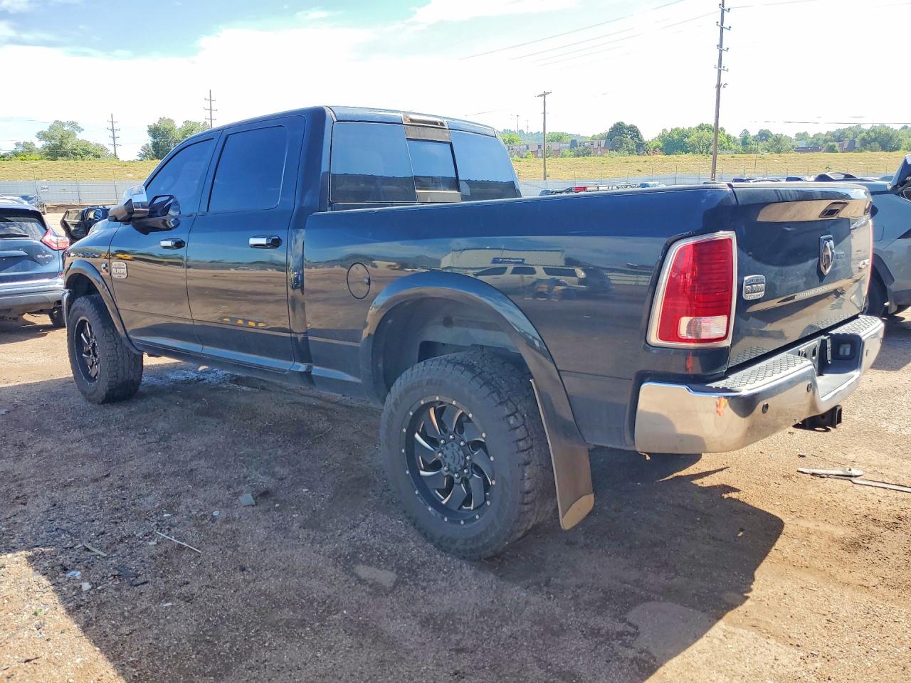 2013 Ram 2500 Longhorn Черный vin: 3C6UR5GL6DG593800
