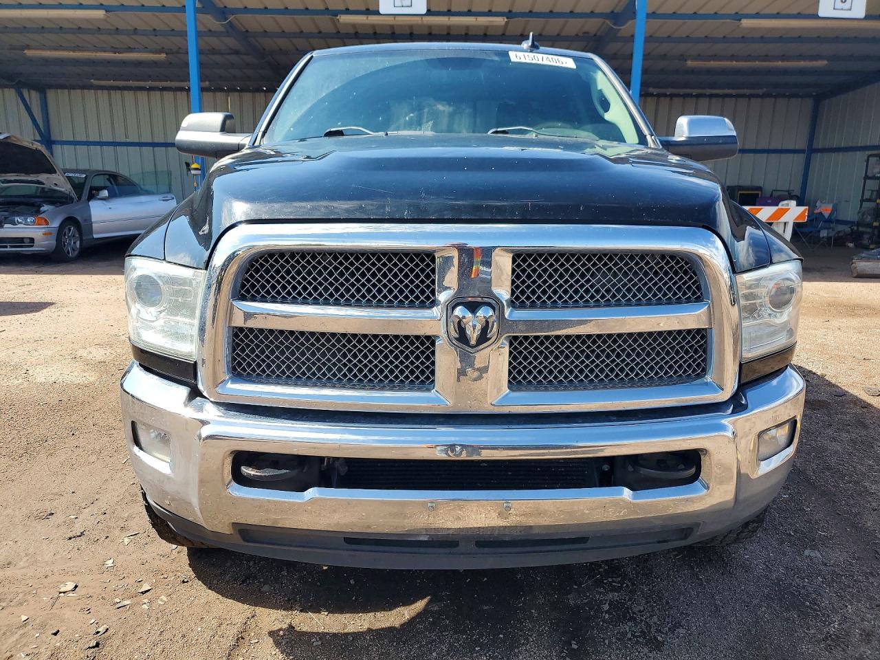 2013 Ram 2500 Longhorn Черный vin: 3C6UR5GL6DG593800