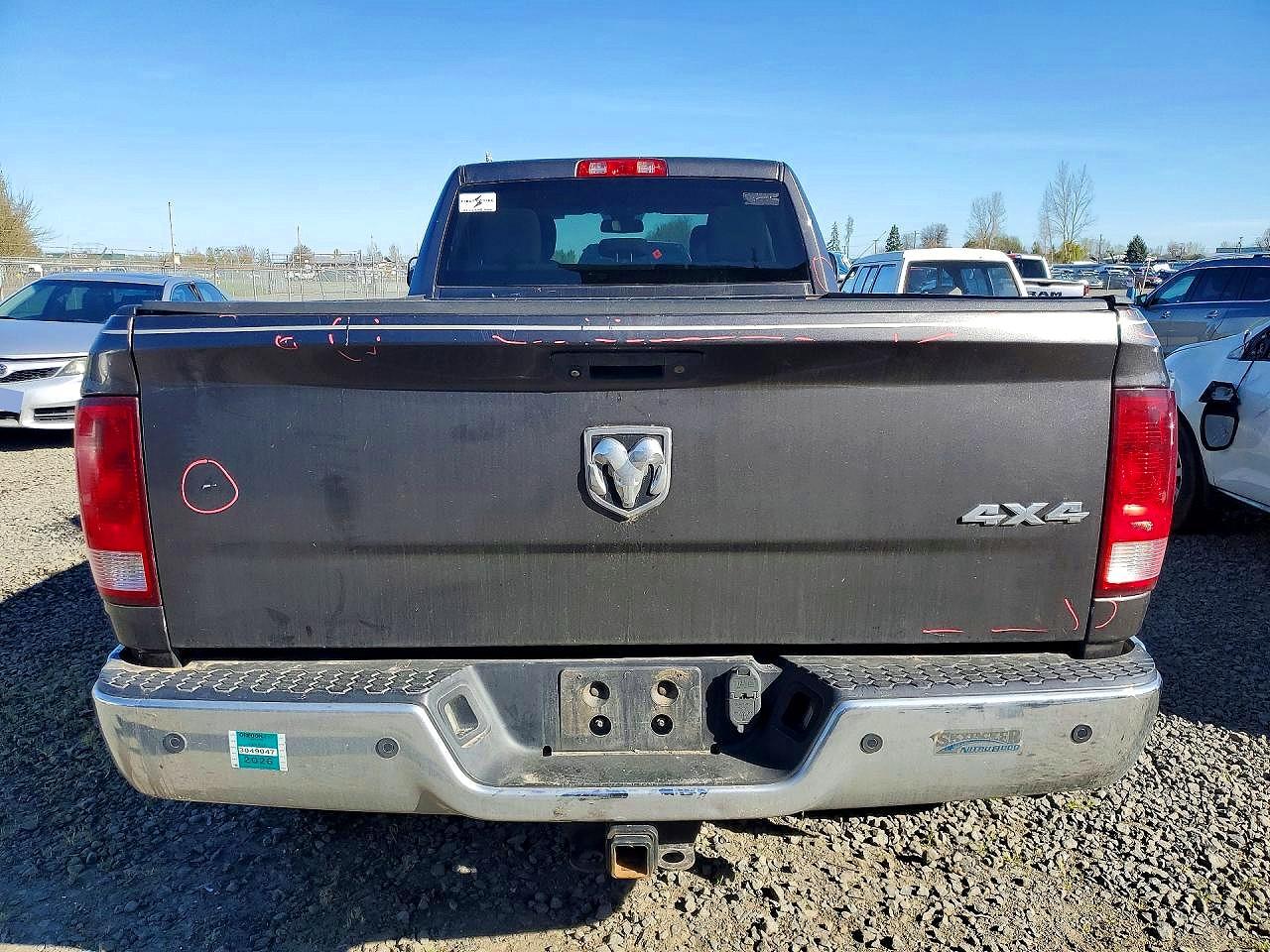 2015 Ram 2500 St Черный vin: 3C6UR5HJ1FG695263