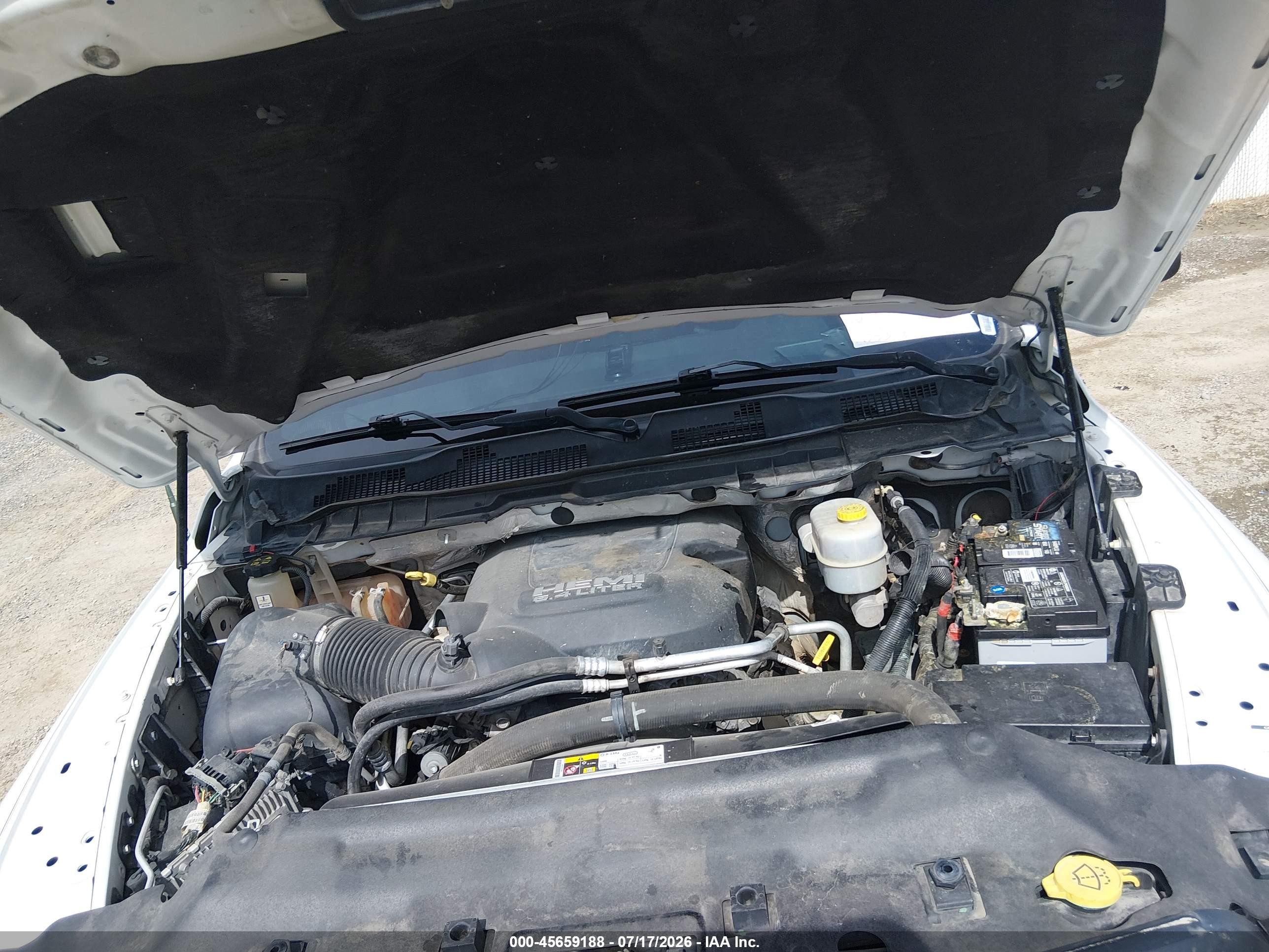 2014 Ram 2500 Tradesman White vin: 3C6UR5HJ5EG143358