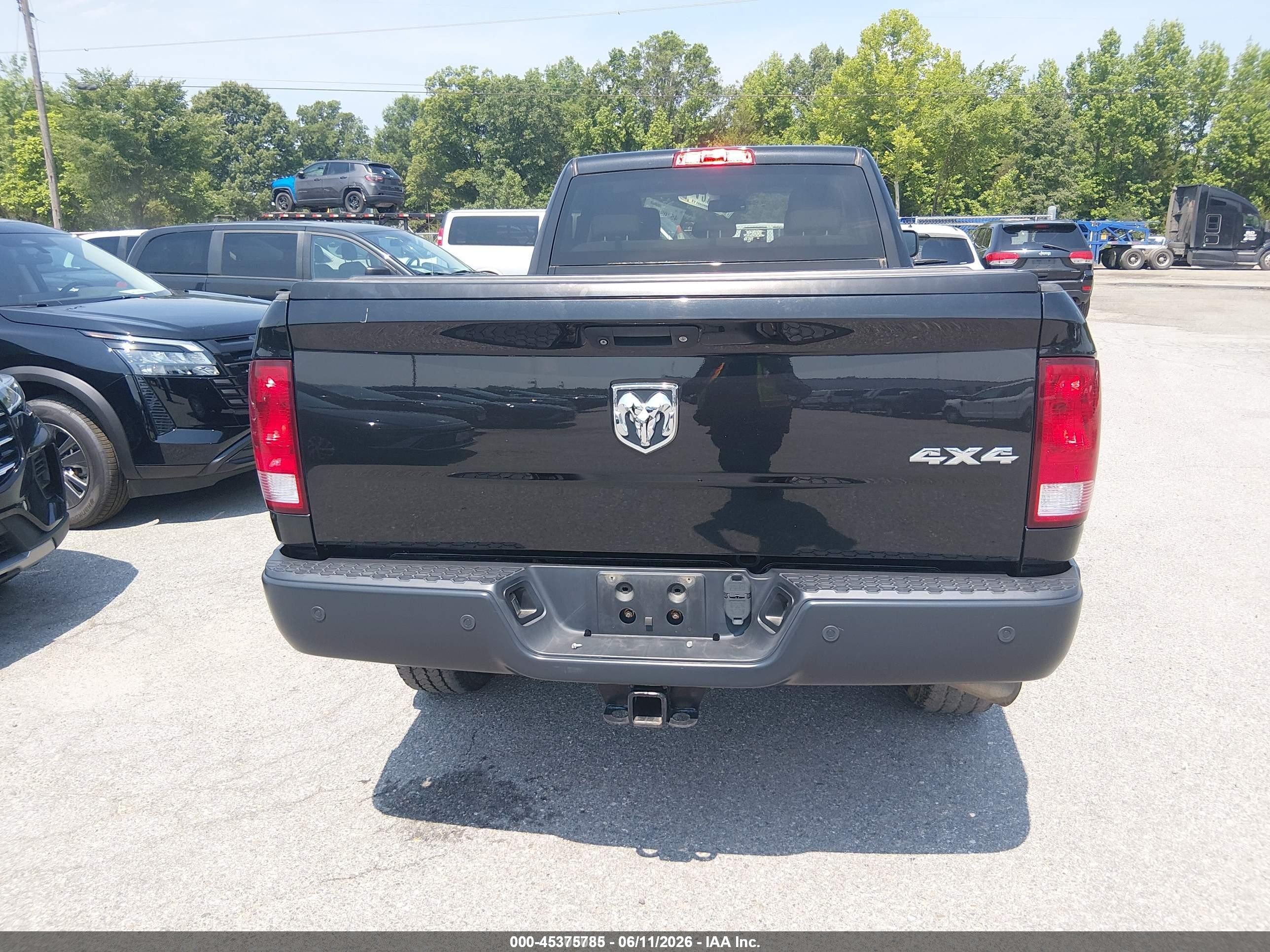 2015 Ram 2500 Tradesman Black vin: 3C6UR5HJ8FG691453