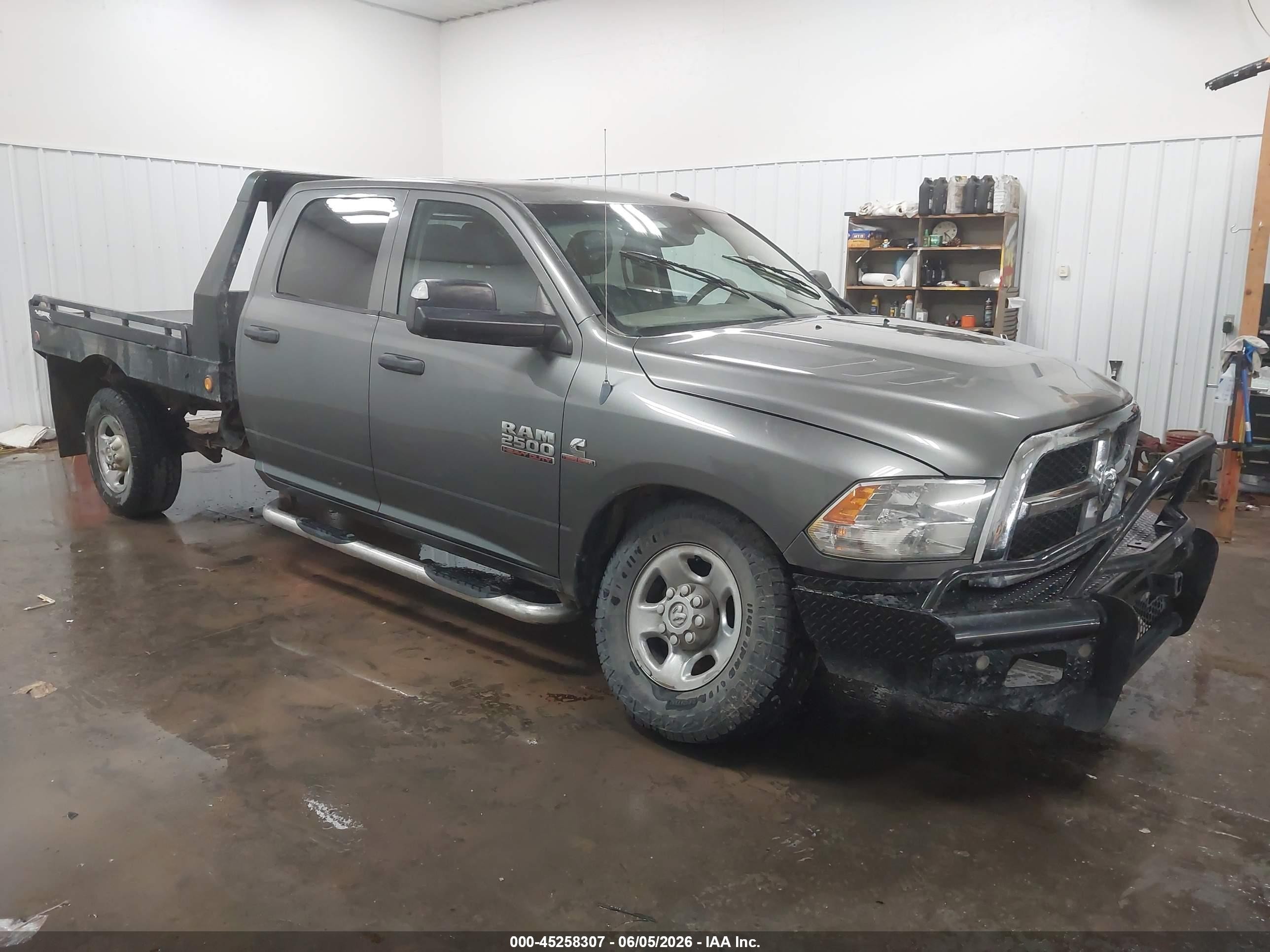 2013 Ram 2500 Tradesman Серый vin: 3C6UR5HL2DG525721