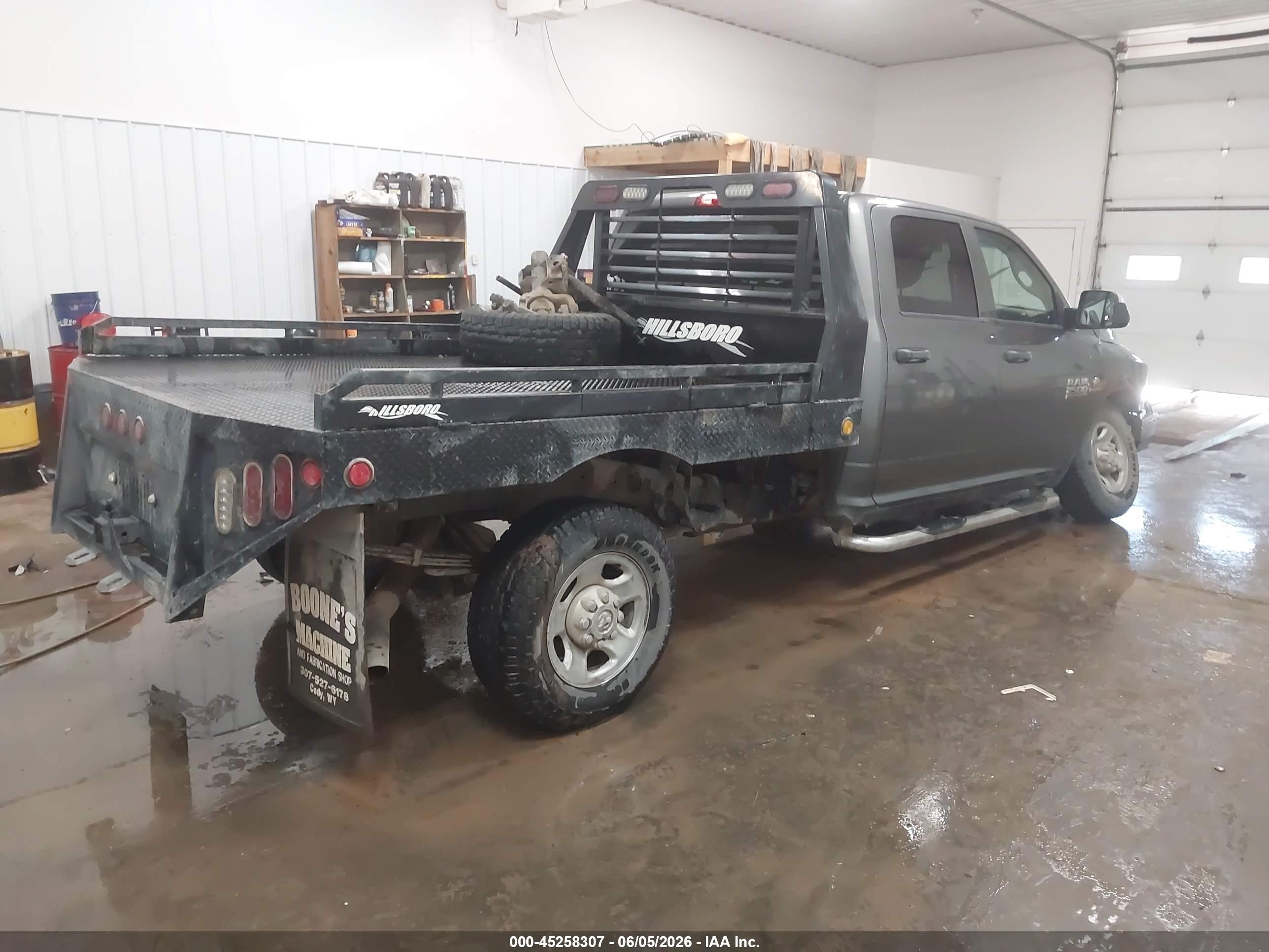 2013 Ram 2500 Tradesman Серый vin: 3C6UR5HL2DG525721
