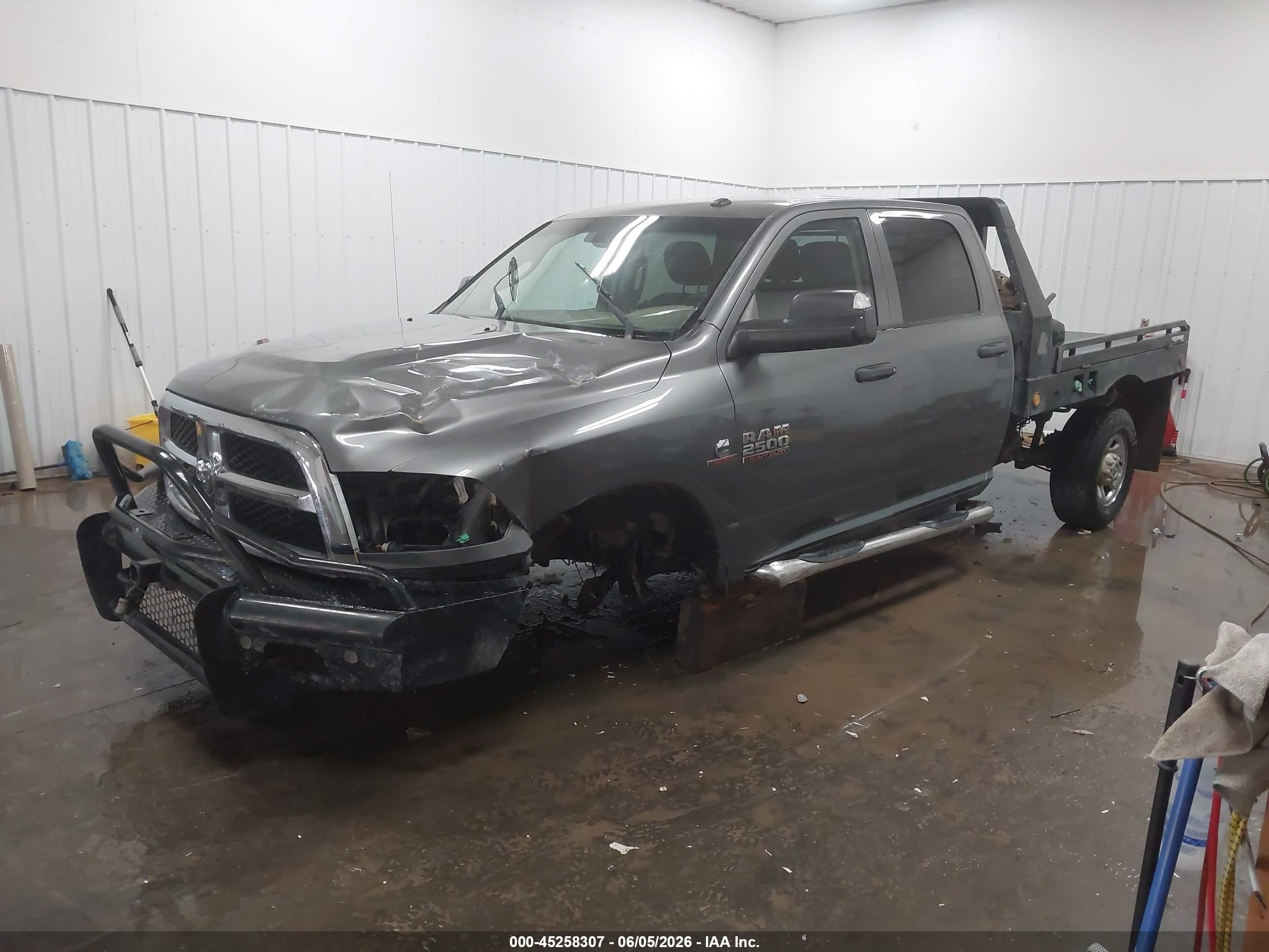2013 Ram 2500 Tradesman Серый vin: 3C6UR5HL2DG525721