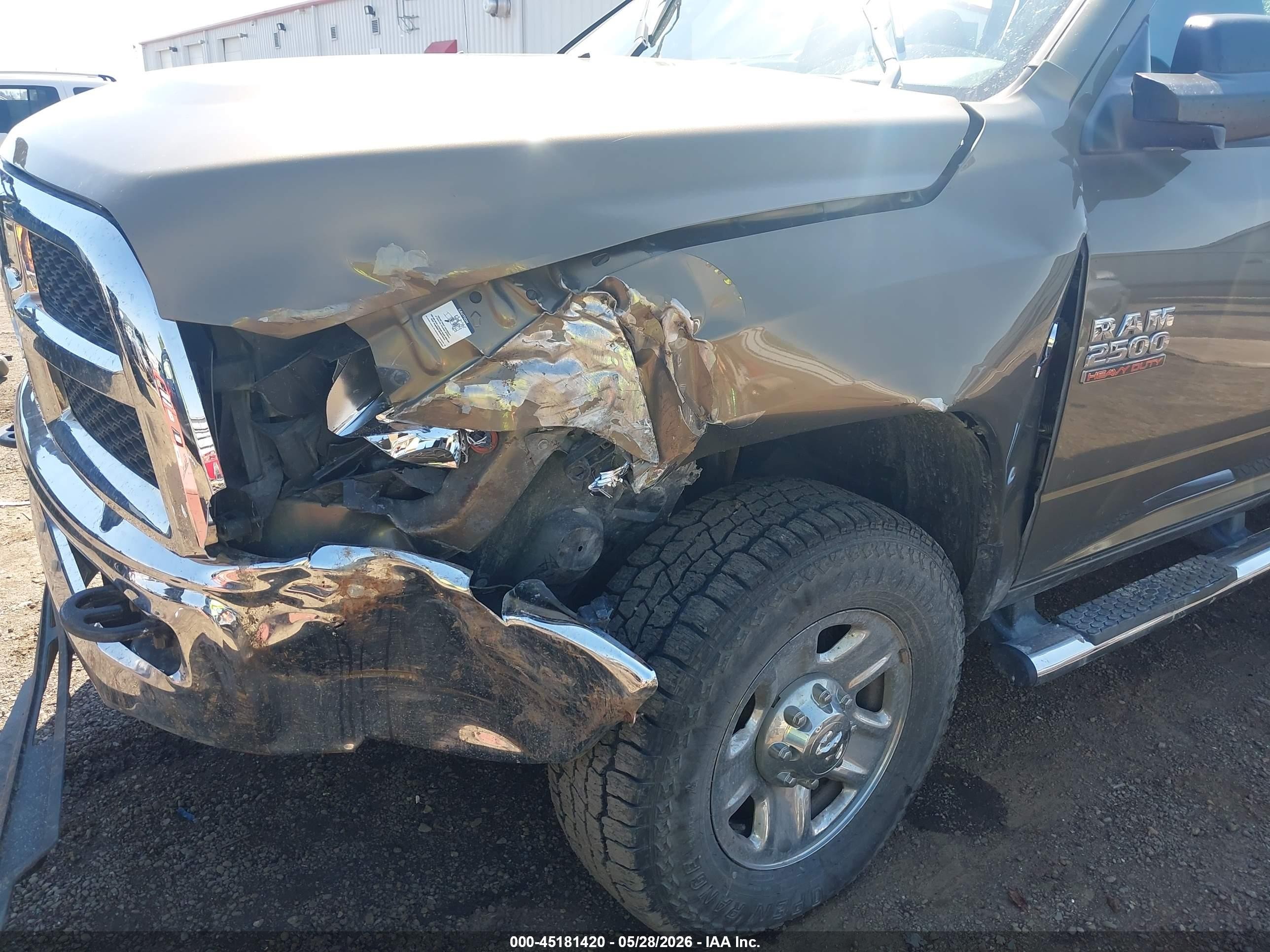 2014 Ram 2500 Tradesman Gray vin: 3C6UR5HL2EG156571