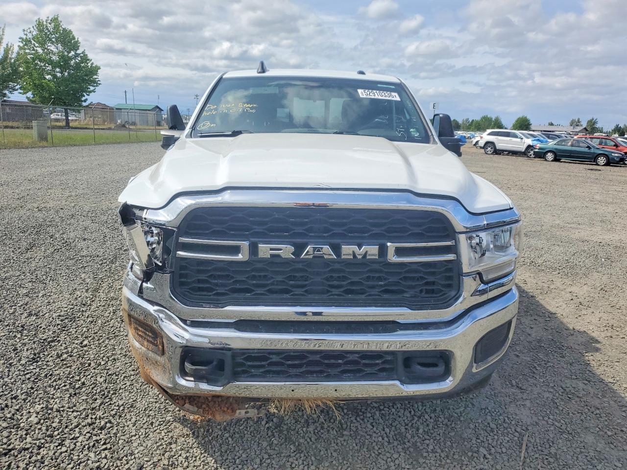 2024 Ram 2500 Tradesman White vin: 3C6UR5HL3RG141129