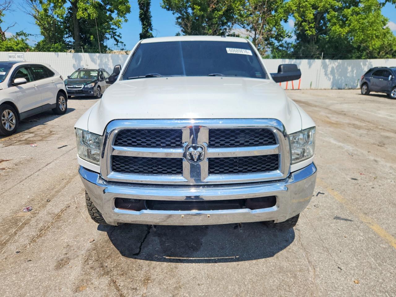 2014 Ram 2500 St White vin: 3C6UR5HL4EG299554