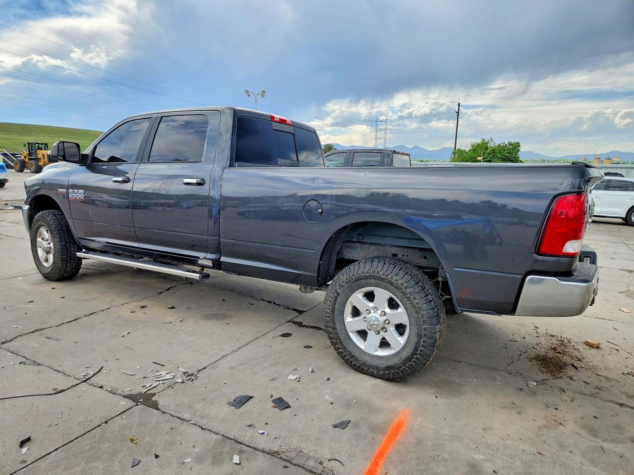 2015 Ram 2500 Slt Gray vin: 3C6UR5JJ9FG646676