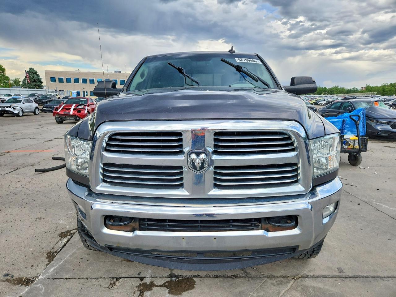 2015 Ram 2500 Slt Gray vin: 3C6UR5JJ9FG646676