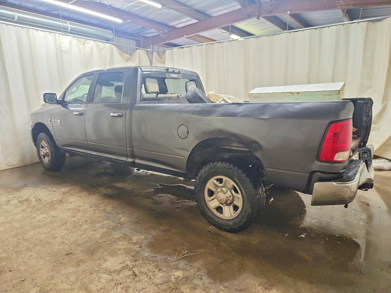 2014 Ram 2500 Slt Gray vin: 3C6UR5JL0EG191412