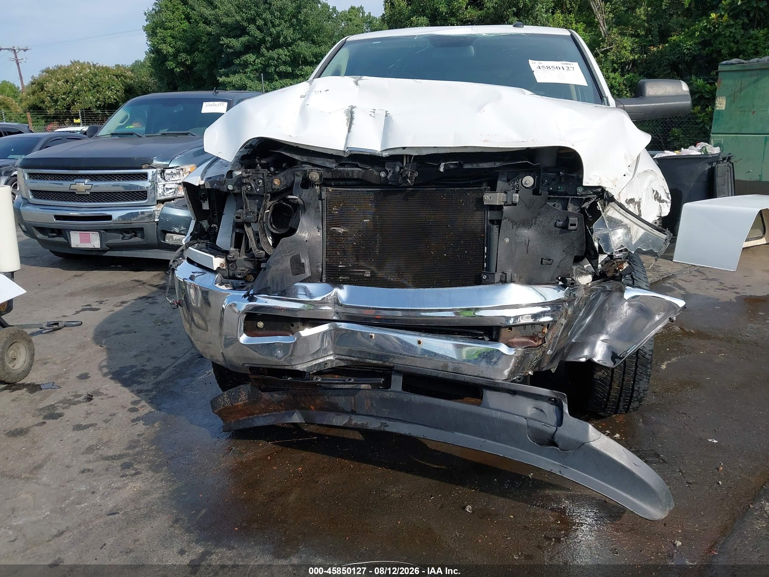 2015 Ram 2500 Slt White vin: 3C6UR5JL0FG509742