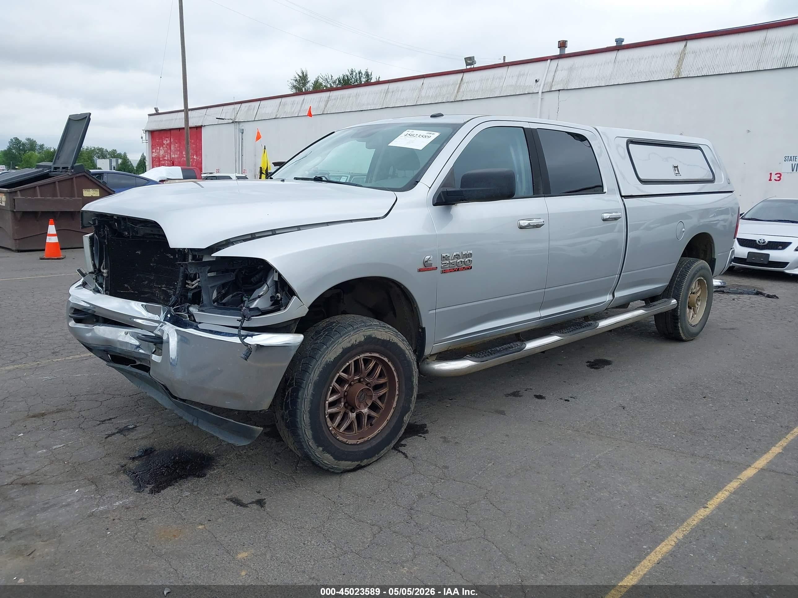 2015 Ram 2500 Slt Silver vin: 3C6UR5JL0FG691622