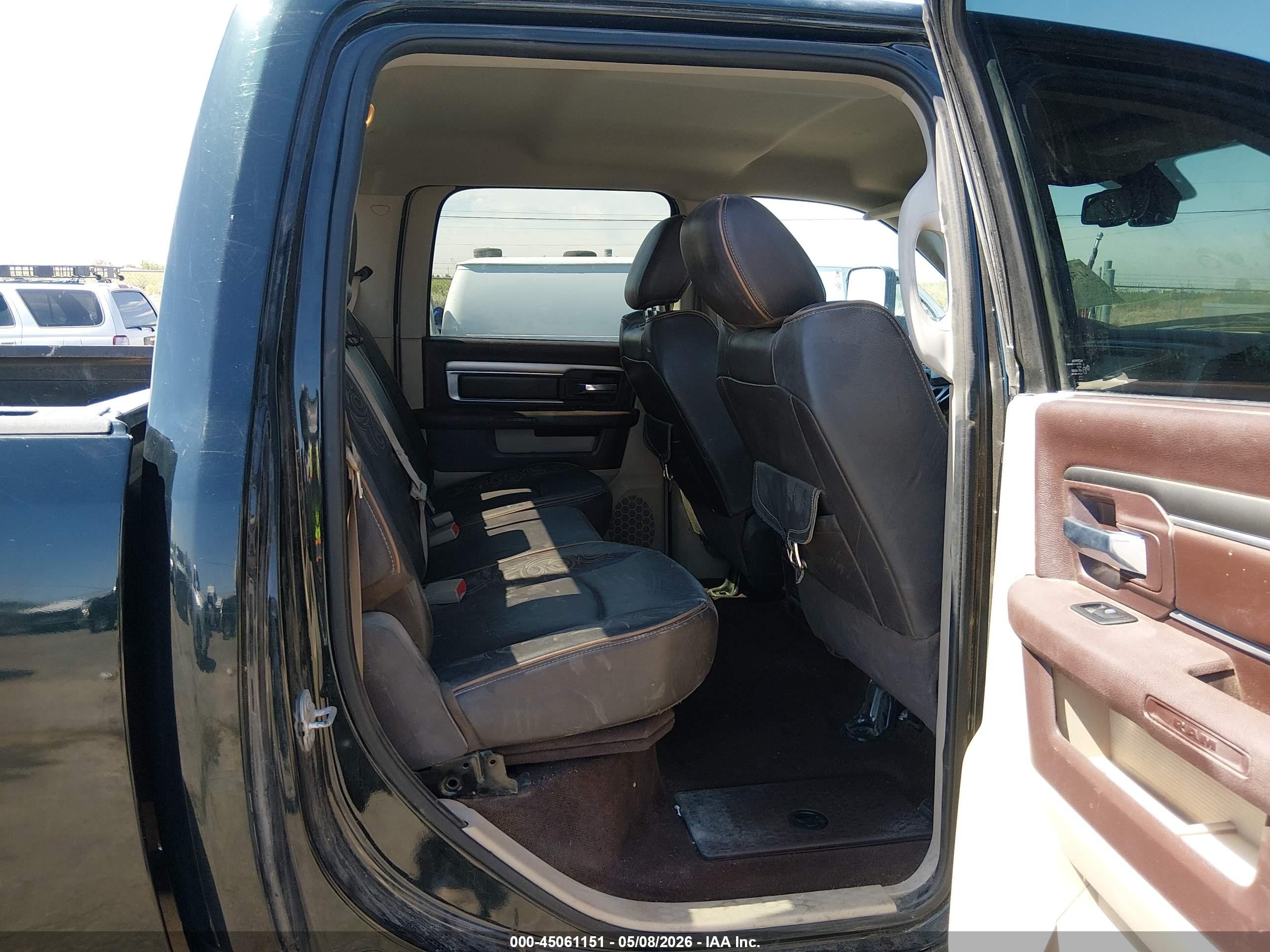2015 Ram 2500 Slt Black vin: 3C6UR5JL3FG664298