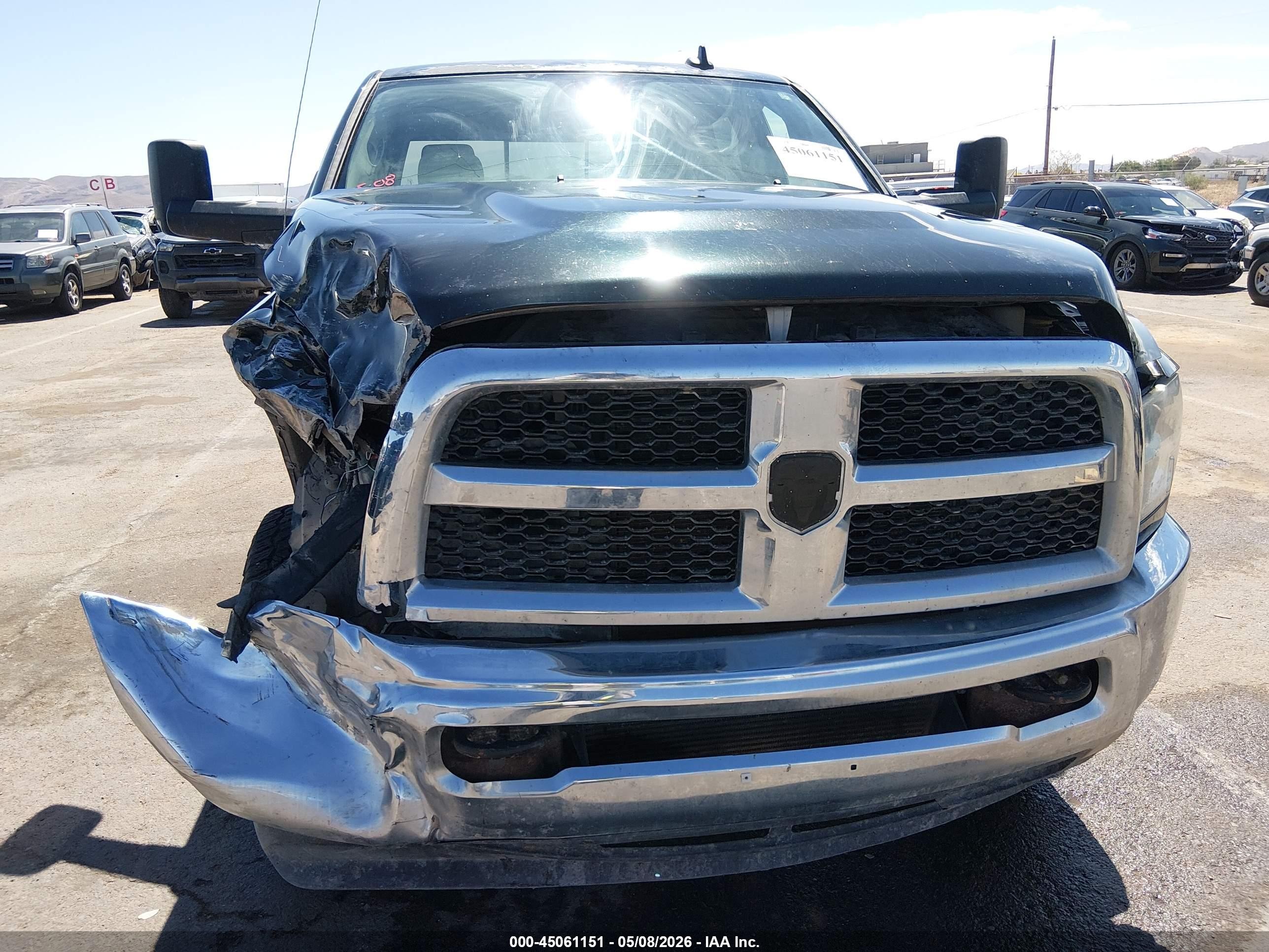 2015 Ram 2500 Slt Black vin: 3C6UR5JL3FG664298