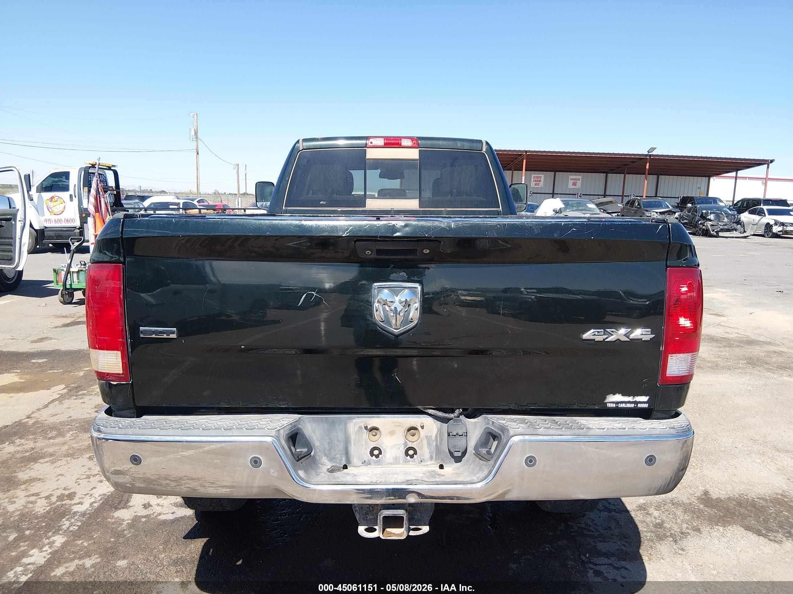 2015 Ram 2500 Slt Black vin: 3C6UR5JL3FG664298