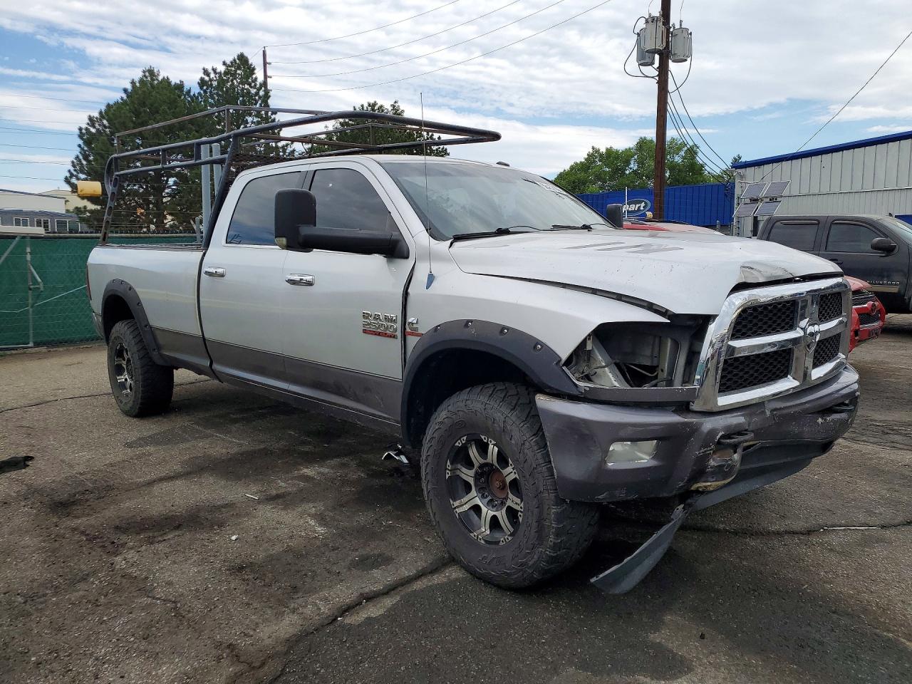 2013 Dodge 2500 Slt Crew Cab 14 Серебряный vin: 3C6UR5JL8DG600335