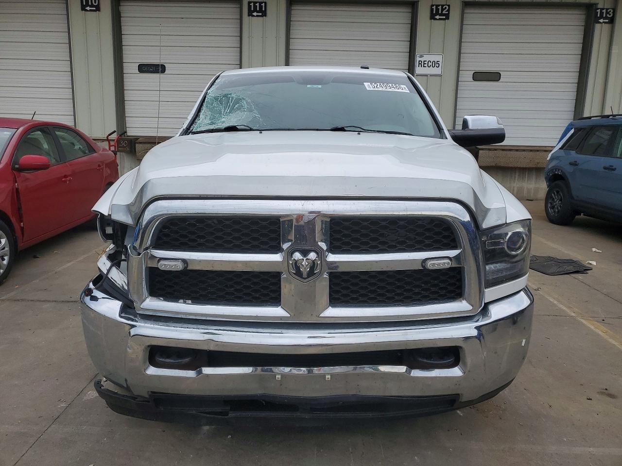 2014 Ram 2500 Slt White vin: 3C6UR5JL9EG301972