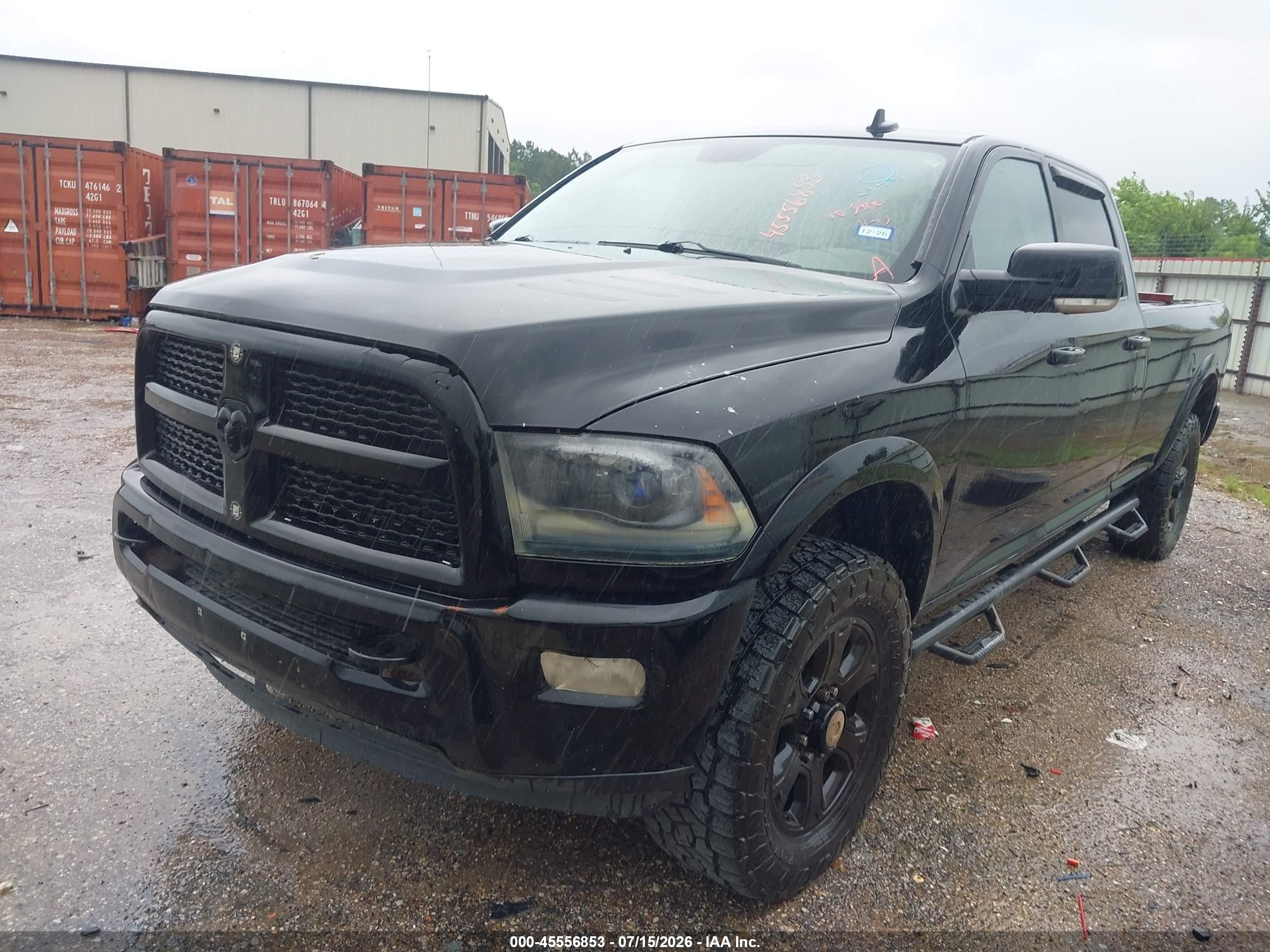 2015 Ram 2500 Laramie Черный vin: 3C6UR5KJXFG558993