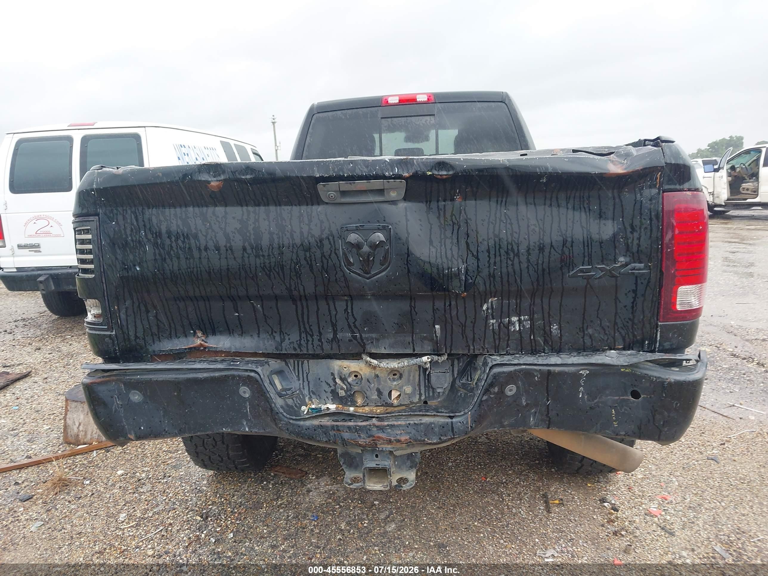 2015 Ram 2500 Laramie Черный vin: 3C6UR5KJXFG558993