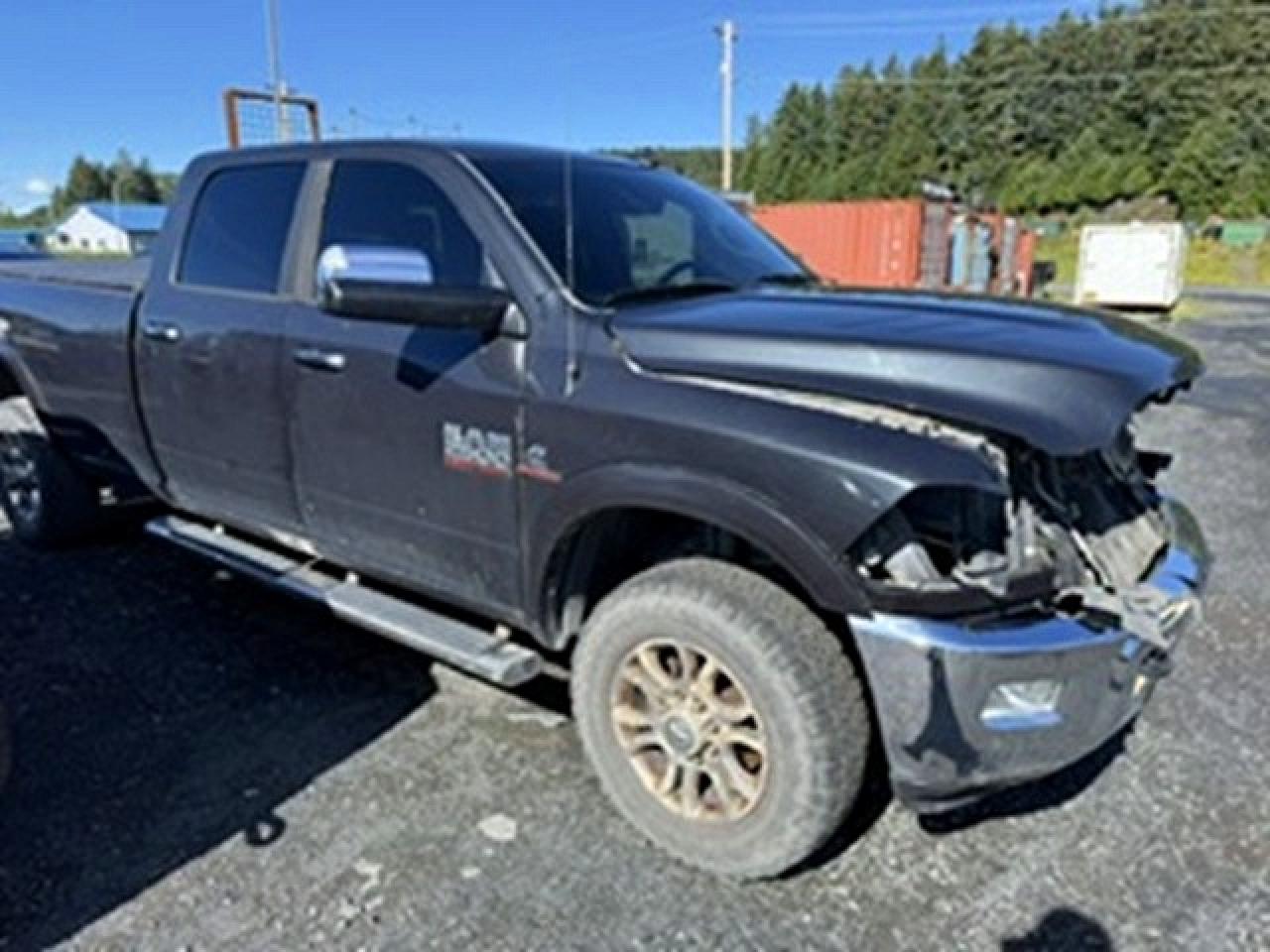 2014 Ram 2500 Laramie Charcoal vin: 3C6UR5KL2EG173959