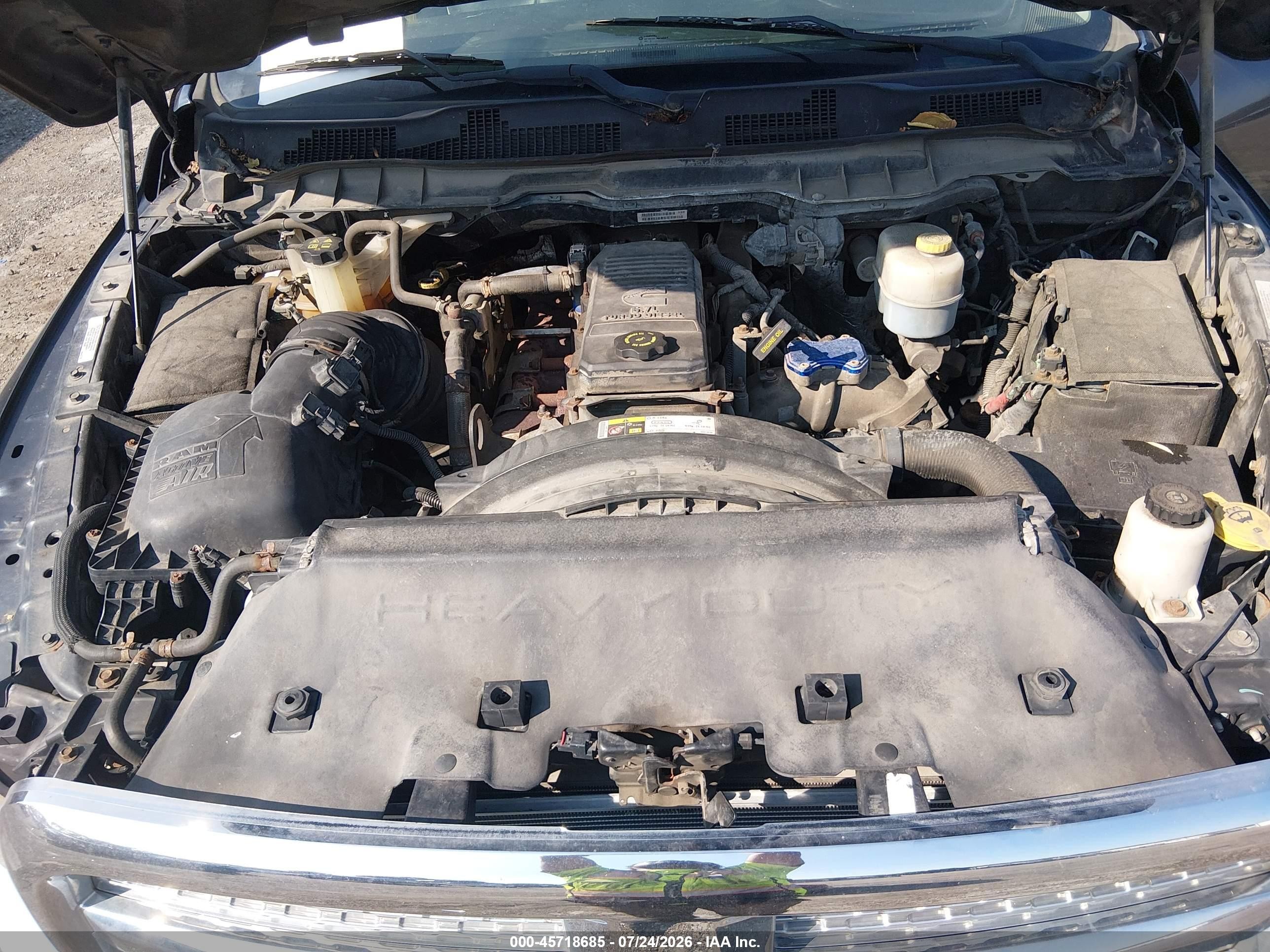 2013 Ram 2500 Laramie Blue vin: 3C6UR5KL3DG560454