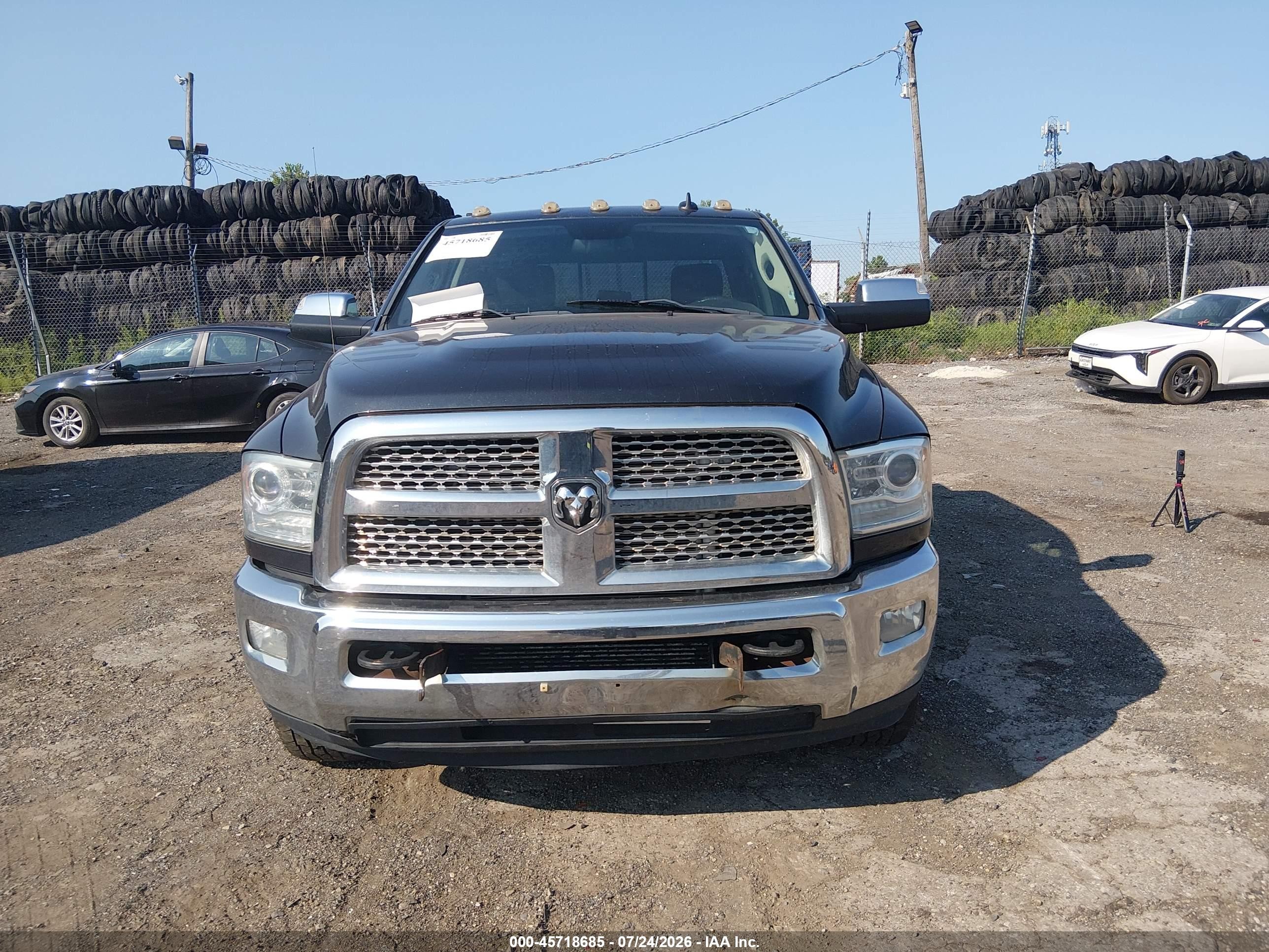 2013 Ram 2500 Laramie Blue vin: 3C6UR5KL3DG560454