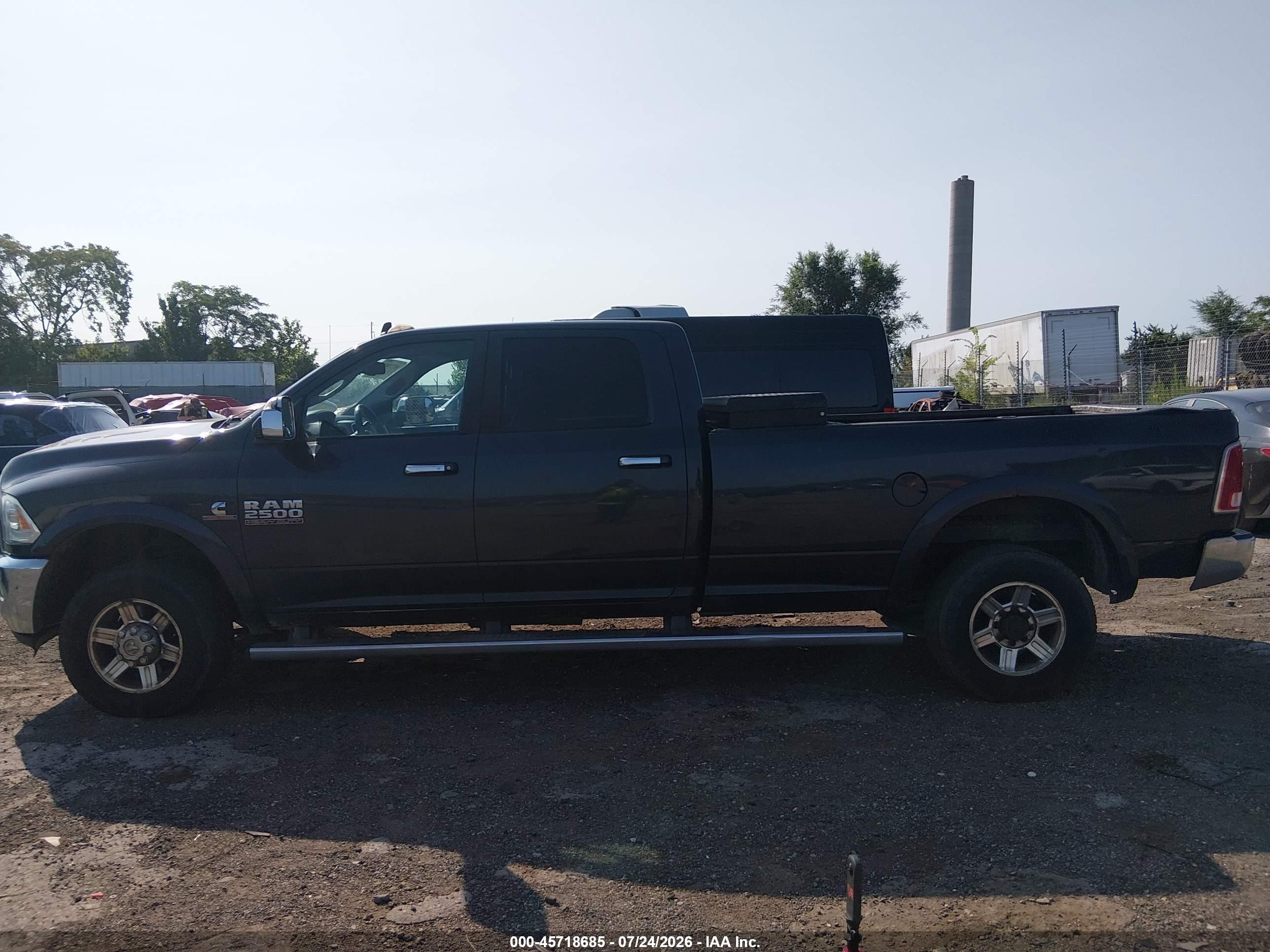 2013 Ram 2500 Laramie Blue vin: 3C6UR5KL3DG560454