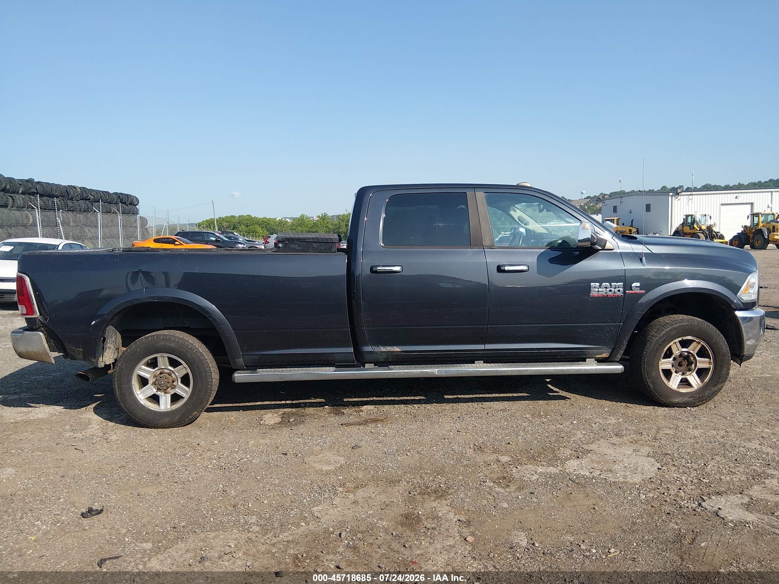2013 Ram 2500 Laramie Blue vin: 3C6UR5KL3DG560454