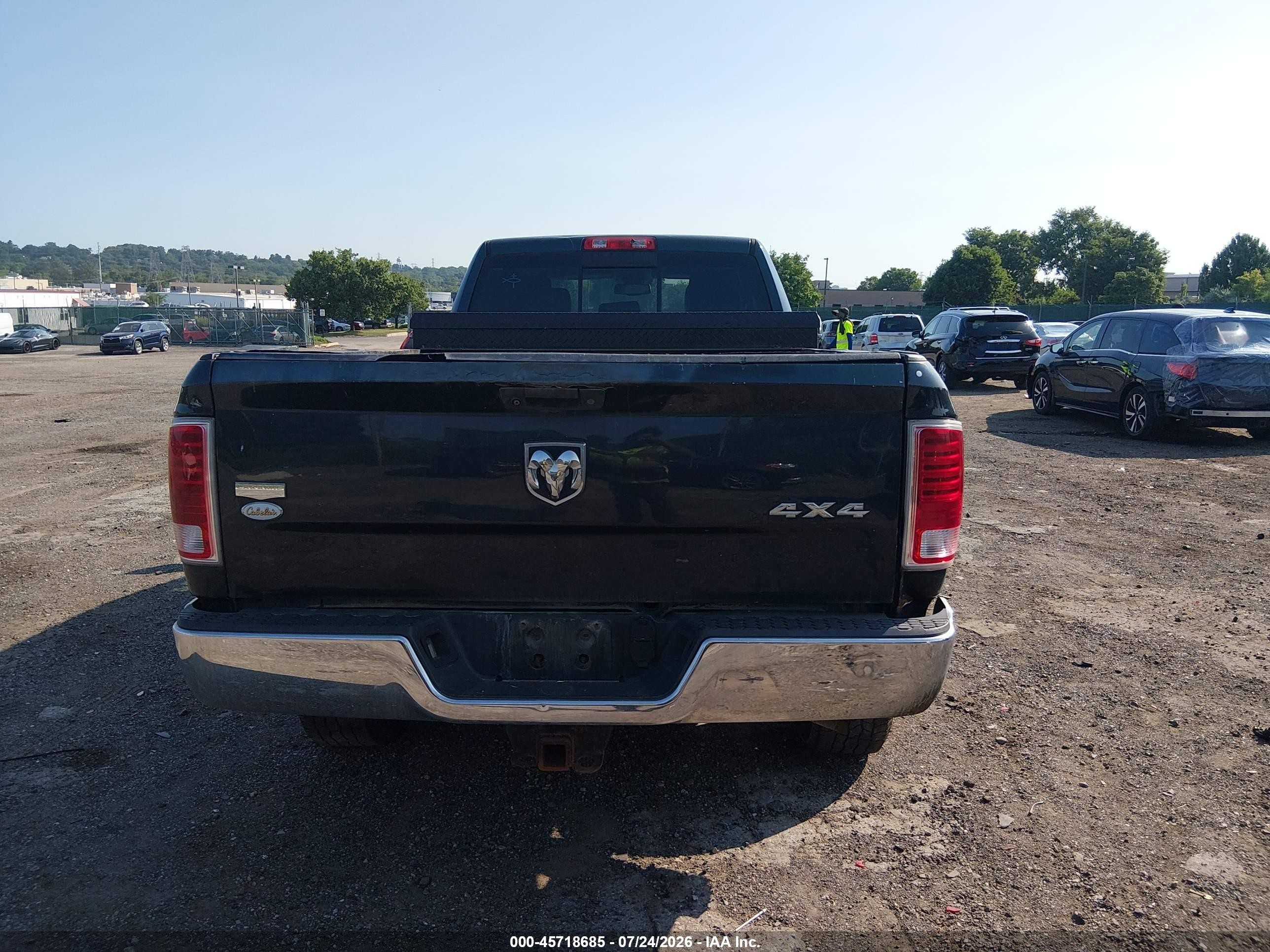 2013 Ram 2500 Laramie Blue vin: 3C6UR5KL3DG560454
