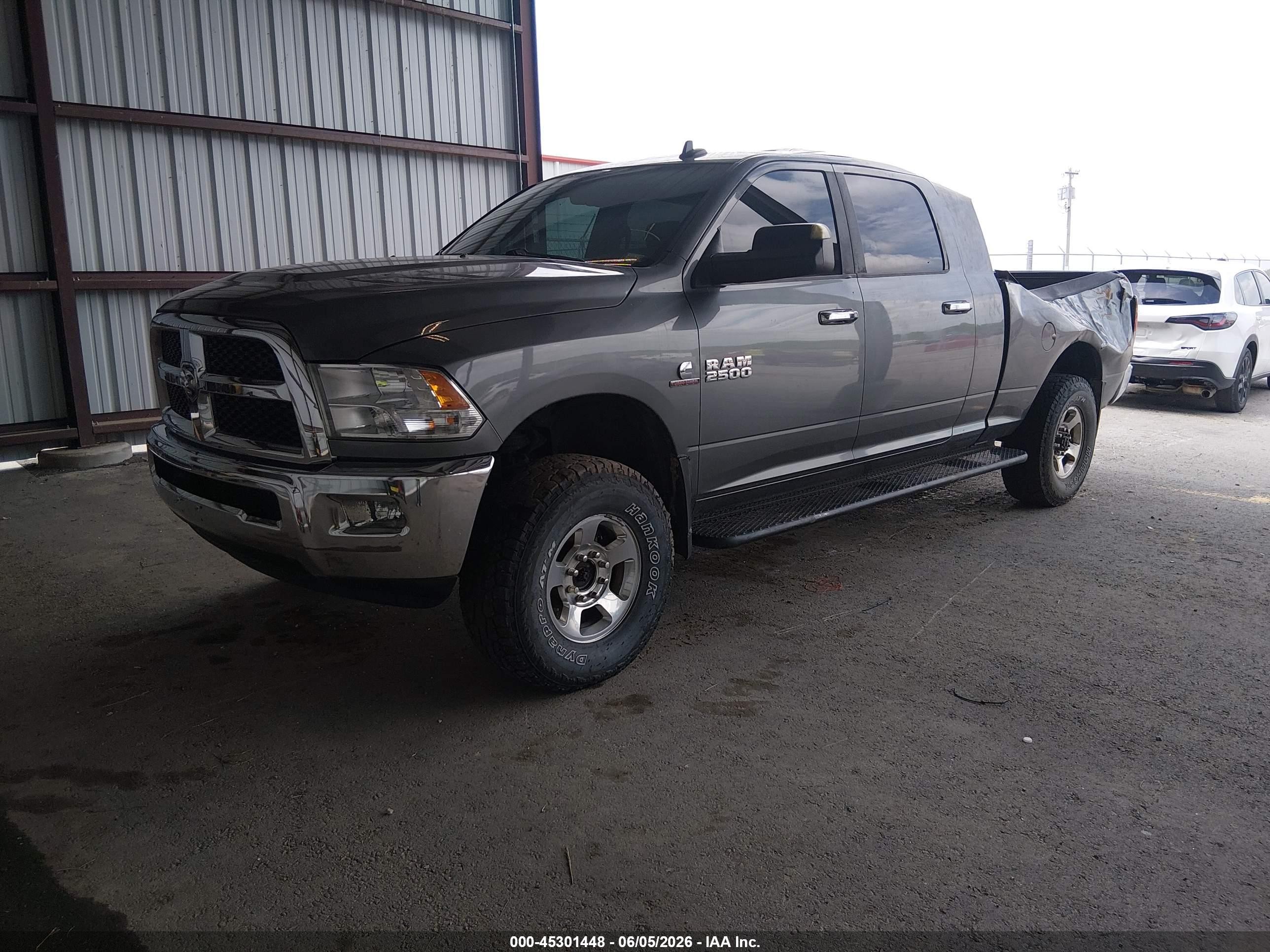 2013 Ram 2500 Slt Серый vin: 3C6UR5ML0DG572171