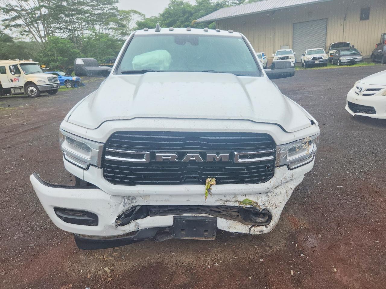 2019 Ram 2500 Big Horn White vin: 3C6UR5ML1KG566389